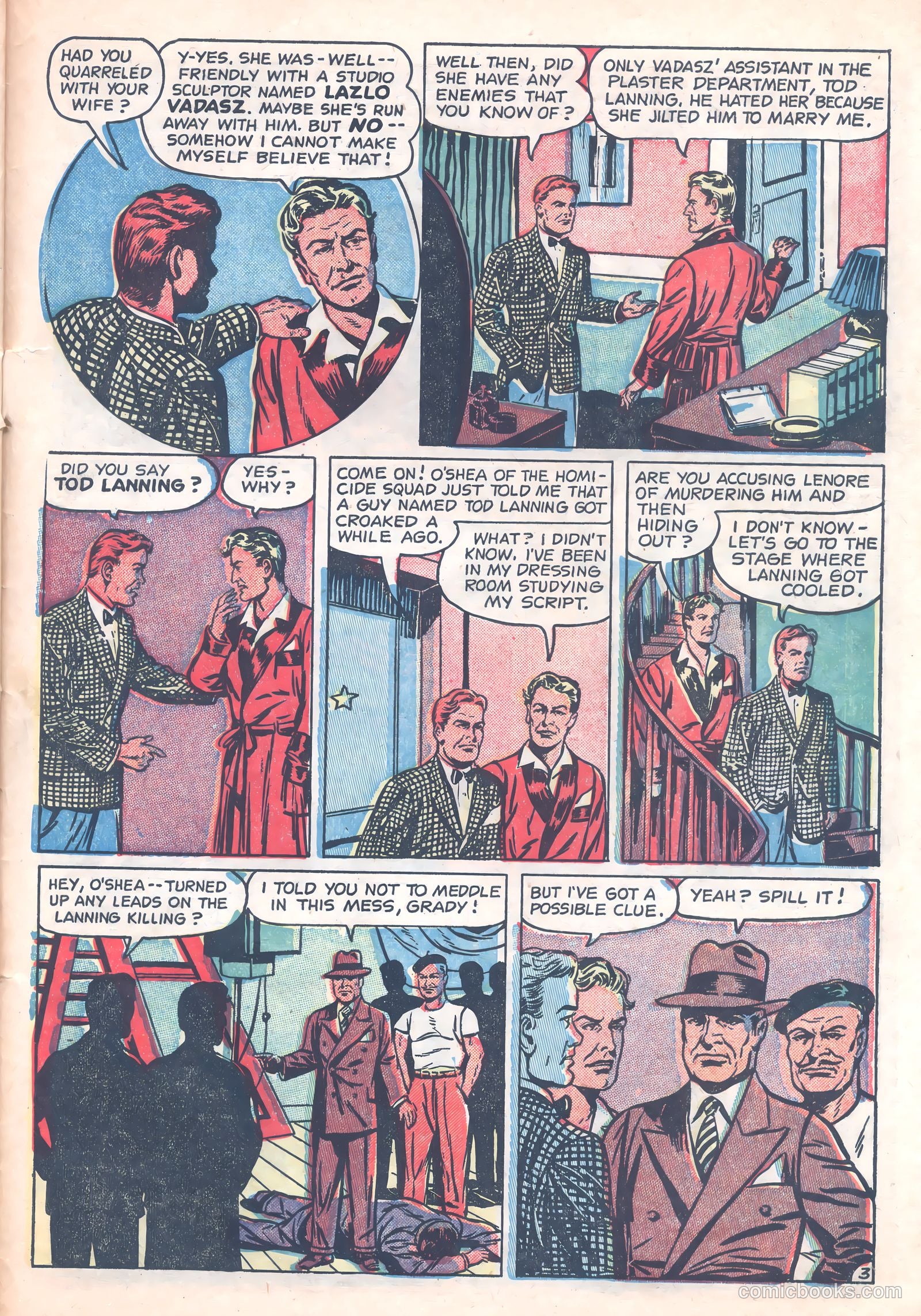 Crime Mysteries #15 — page 31 of 36