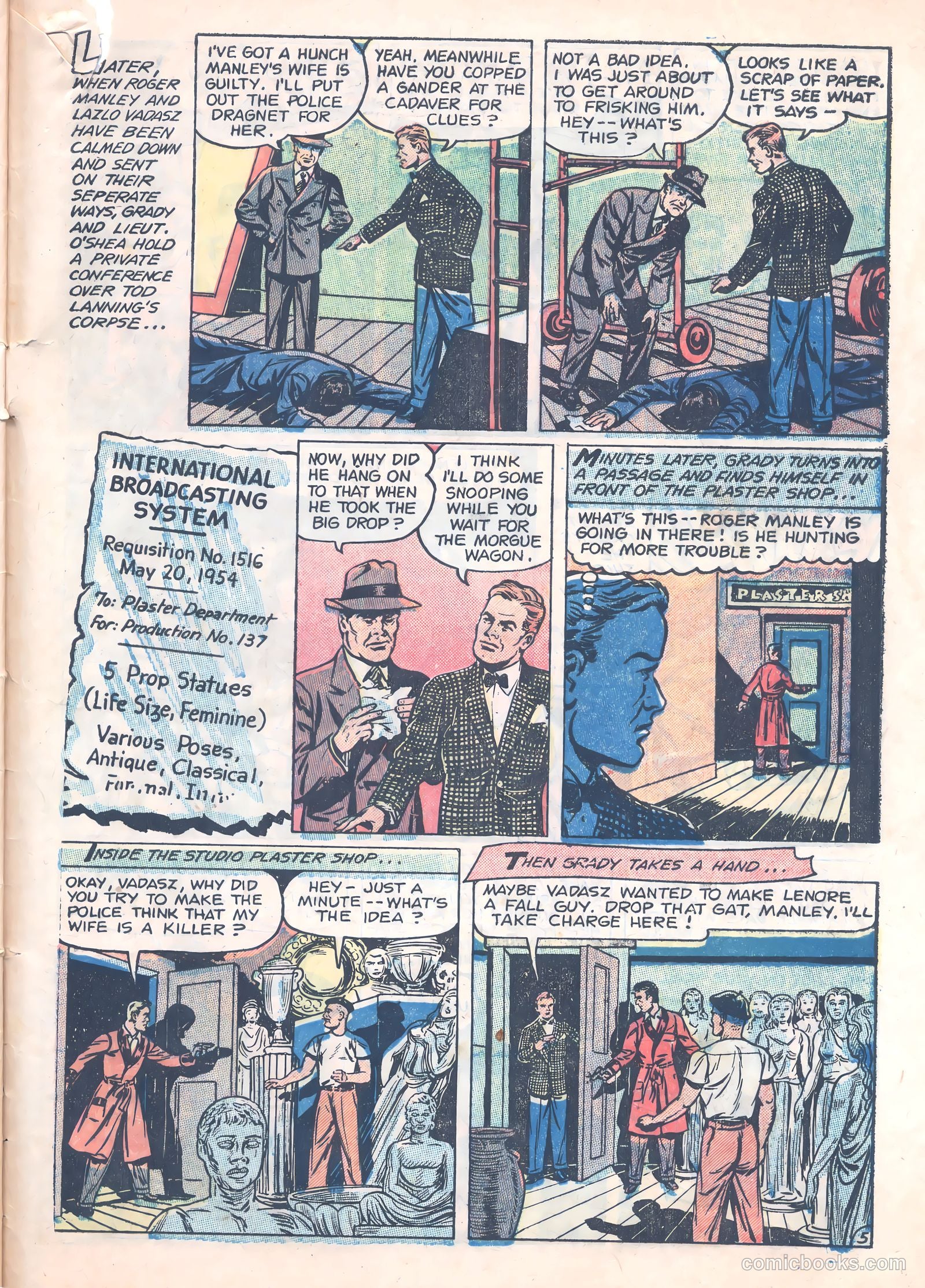Crime Mysteries #15 — page 33 of 36