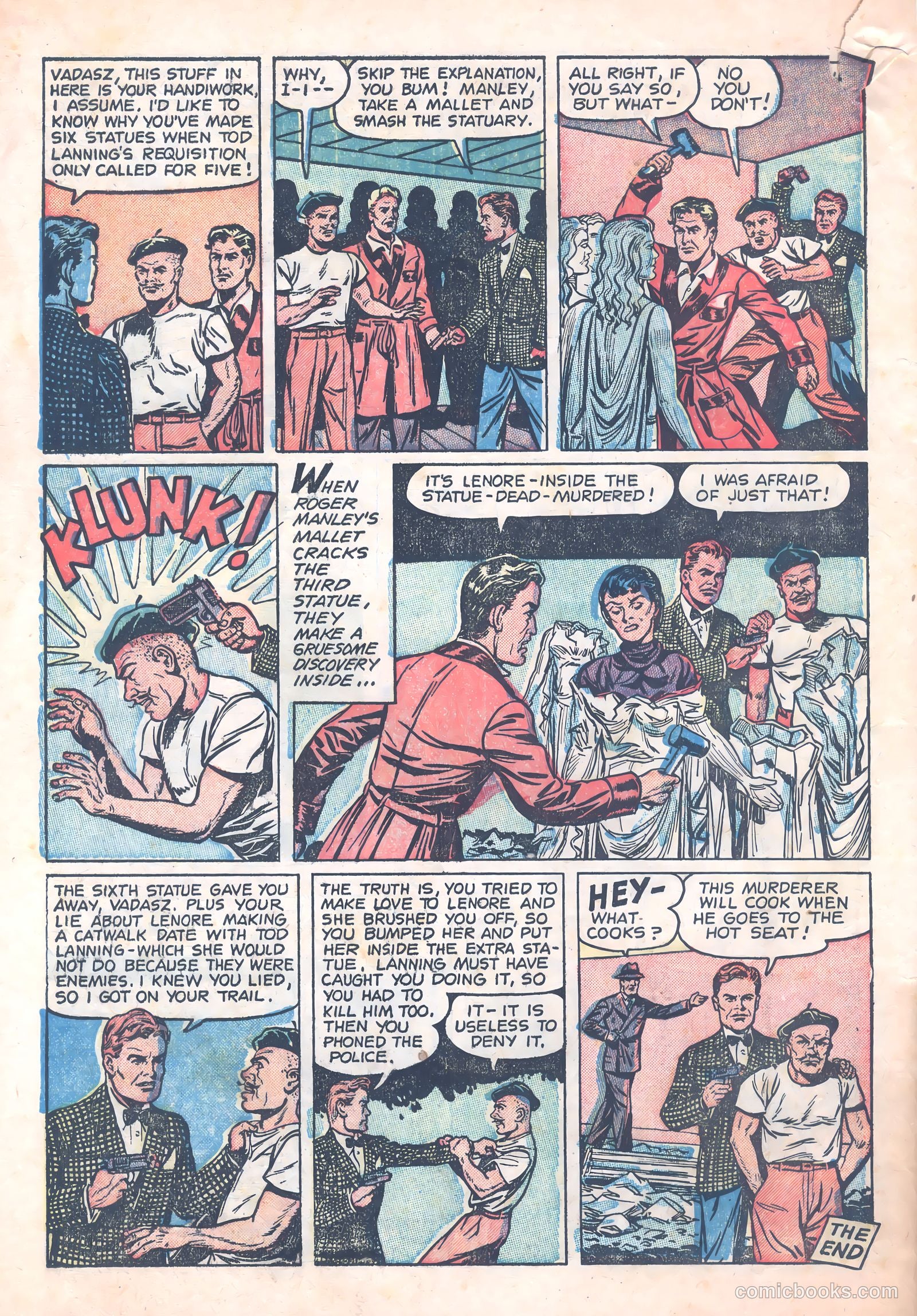 Crime Mysteries #15 — page 34 of 36