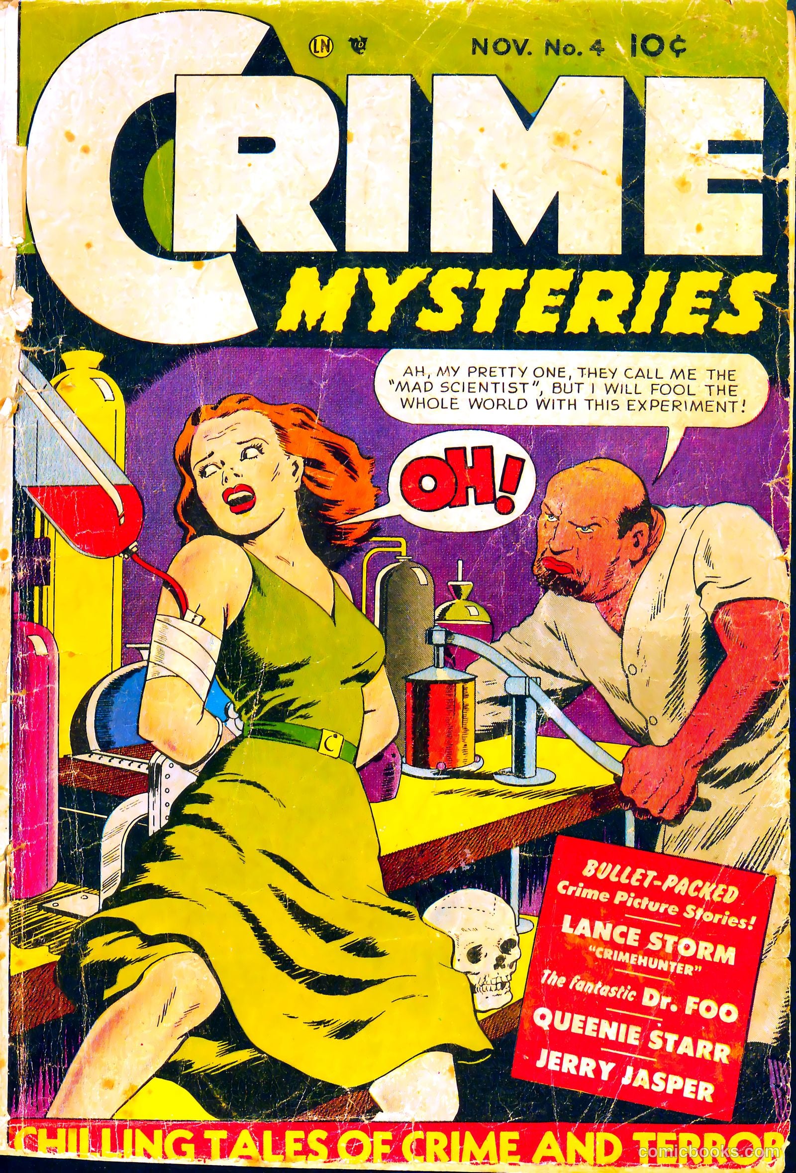Crime Mysteries #4 — page 1 of 36