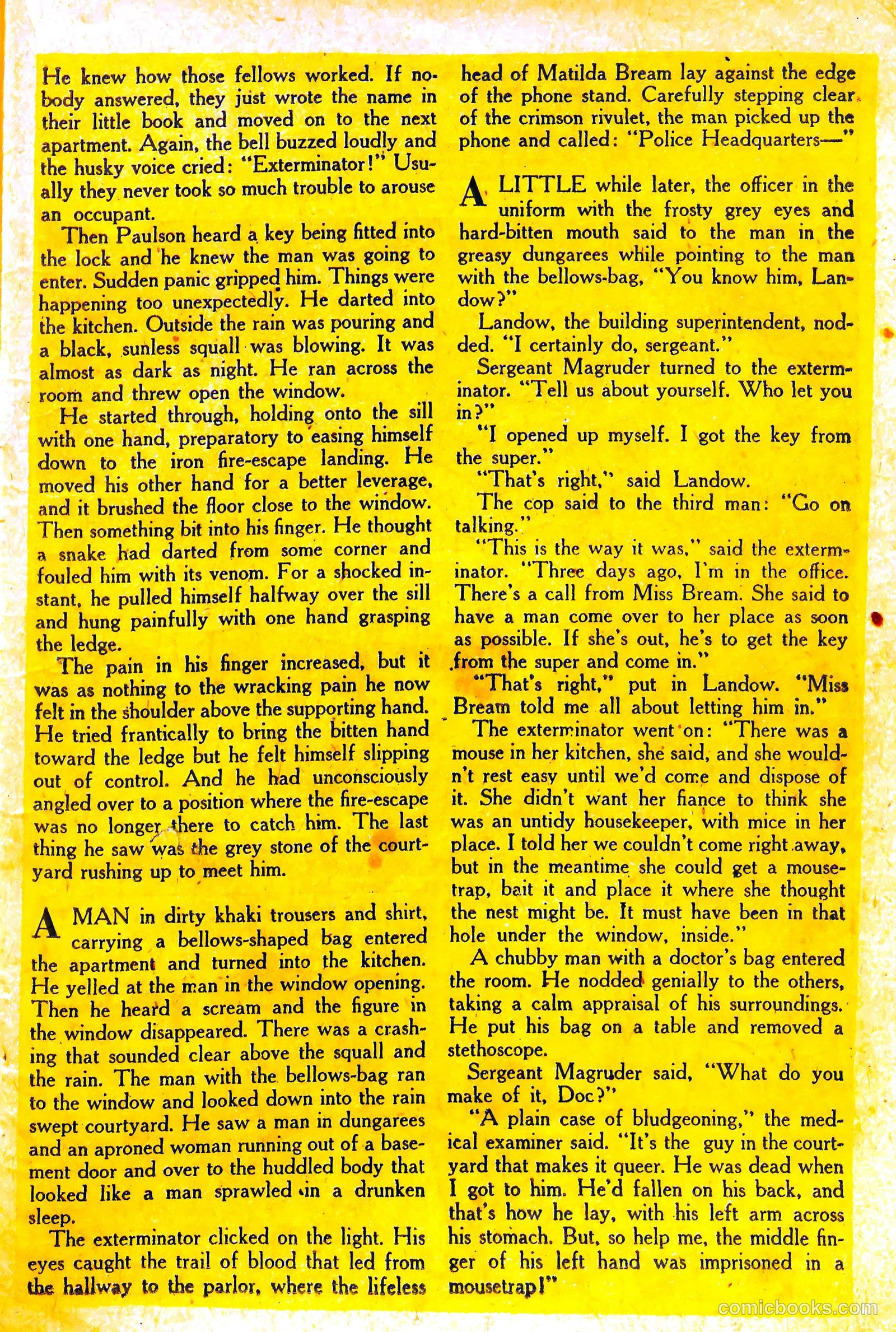 Crime Mysteries #4 — page 19 of 36
