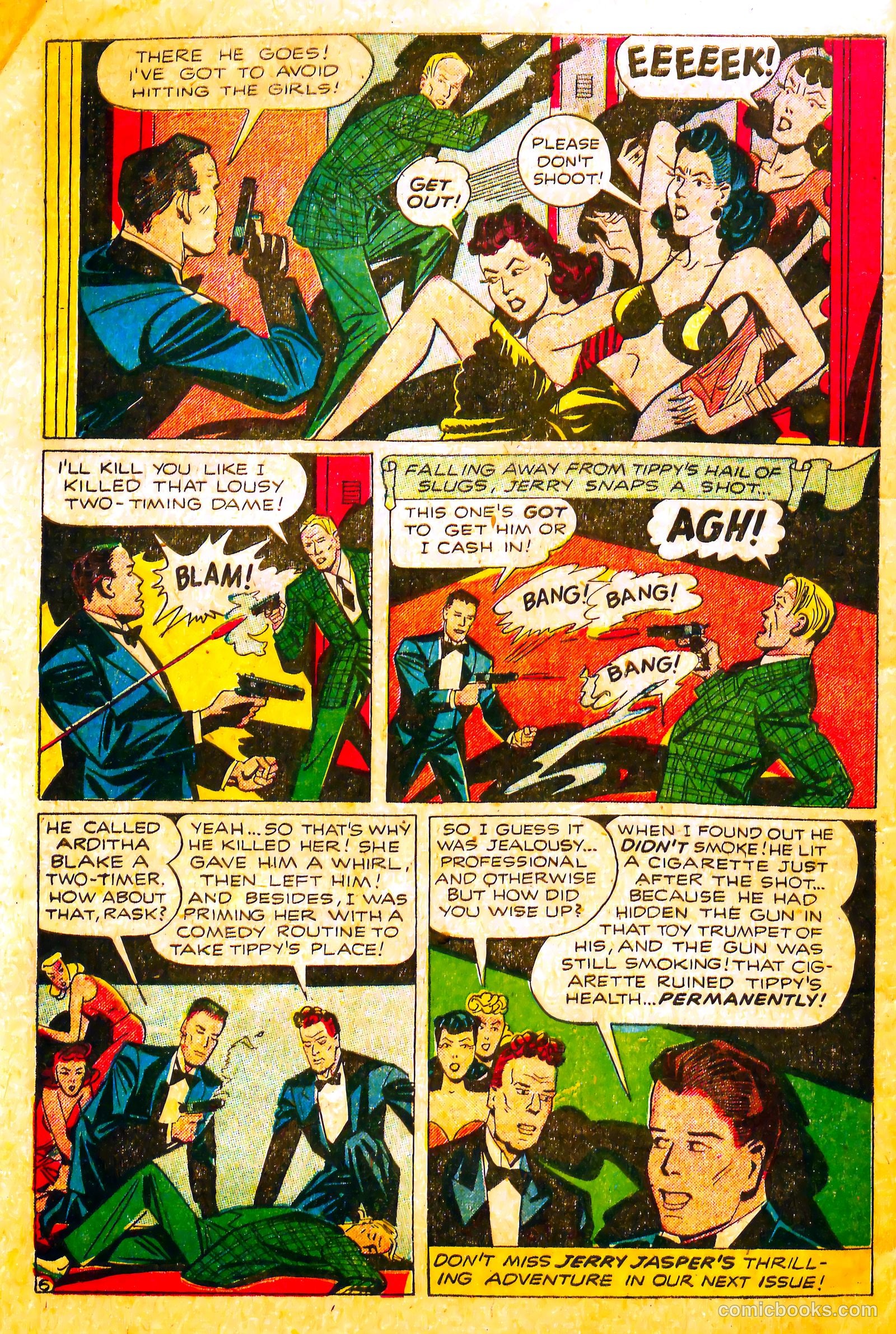 Crime Mysteries #4 — page 32 of 36