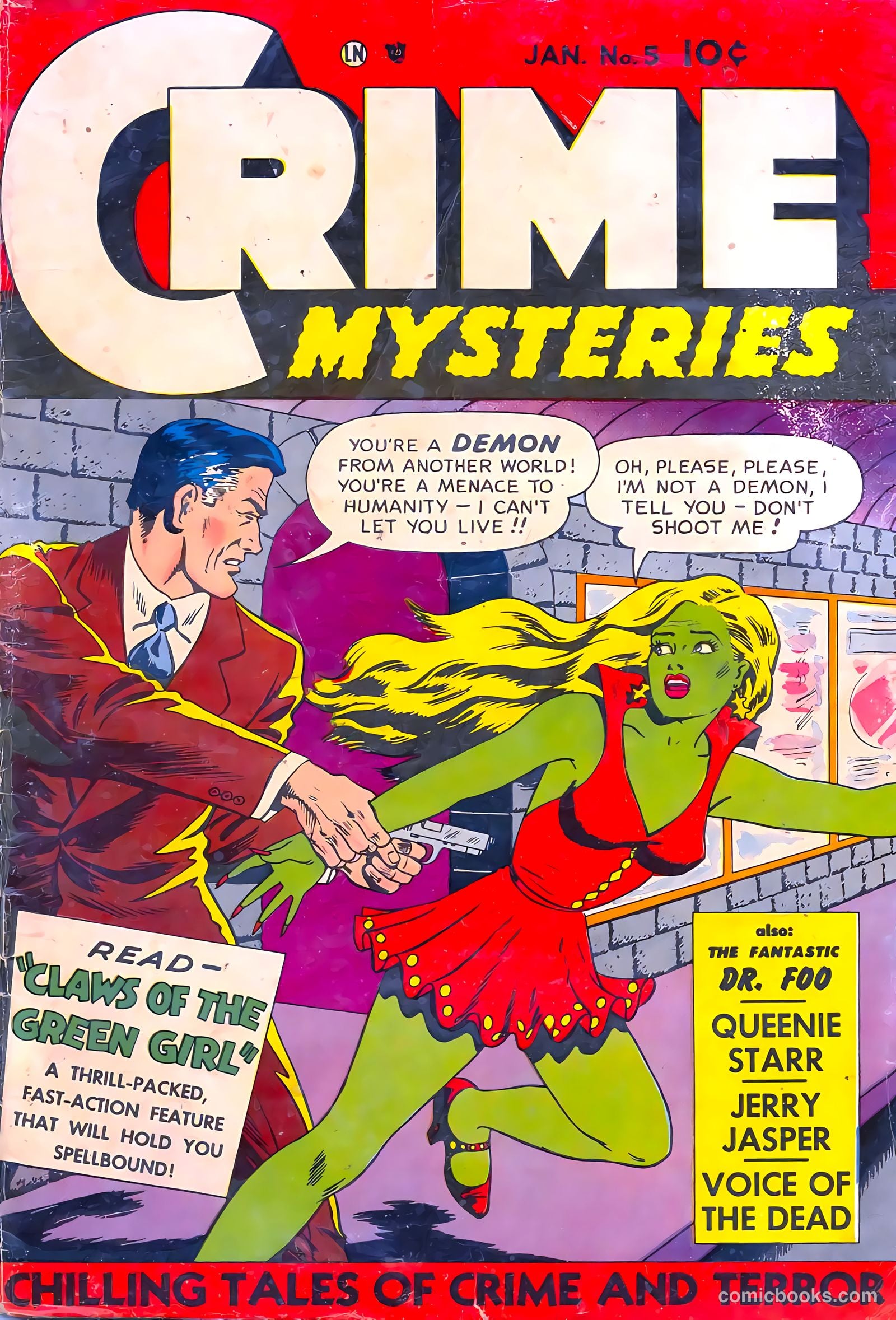 Crime Mysteries #5 — page 1 of 36