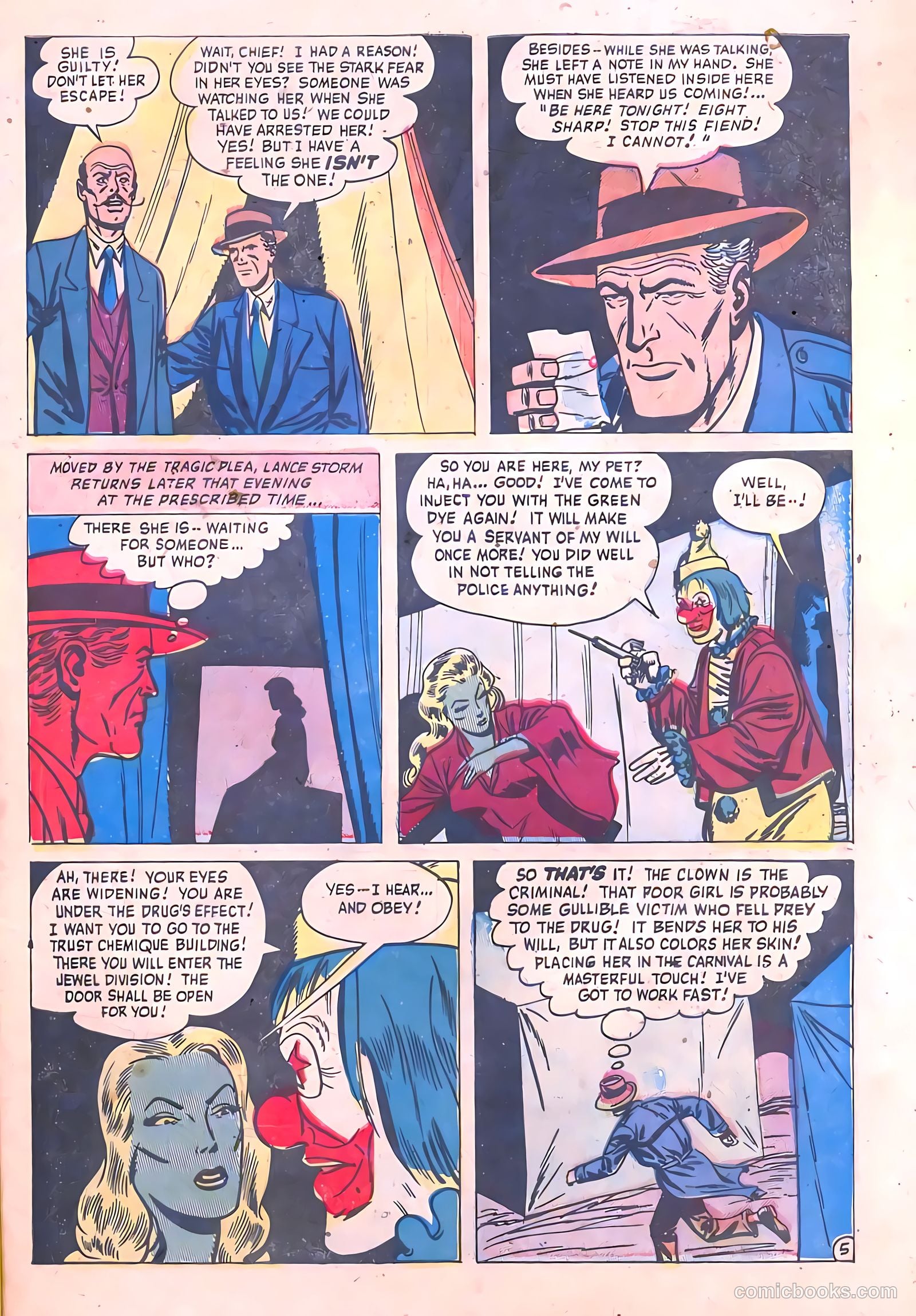 Crime Mysteries #5 — page 7 of 36