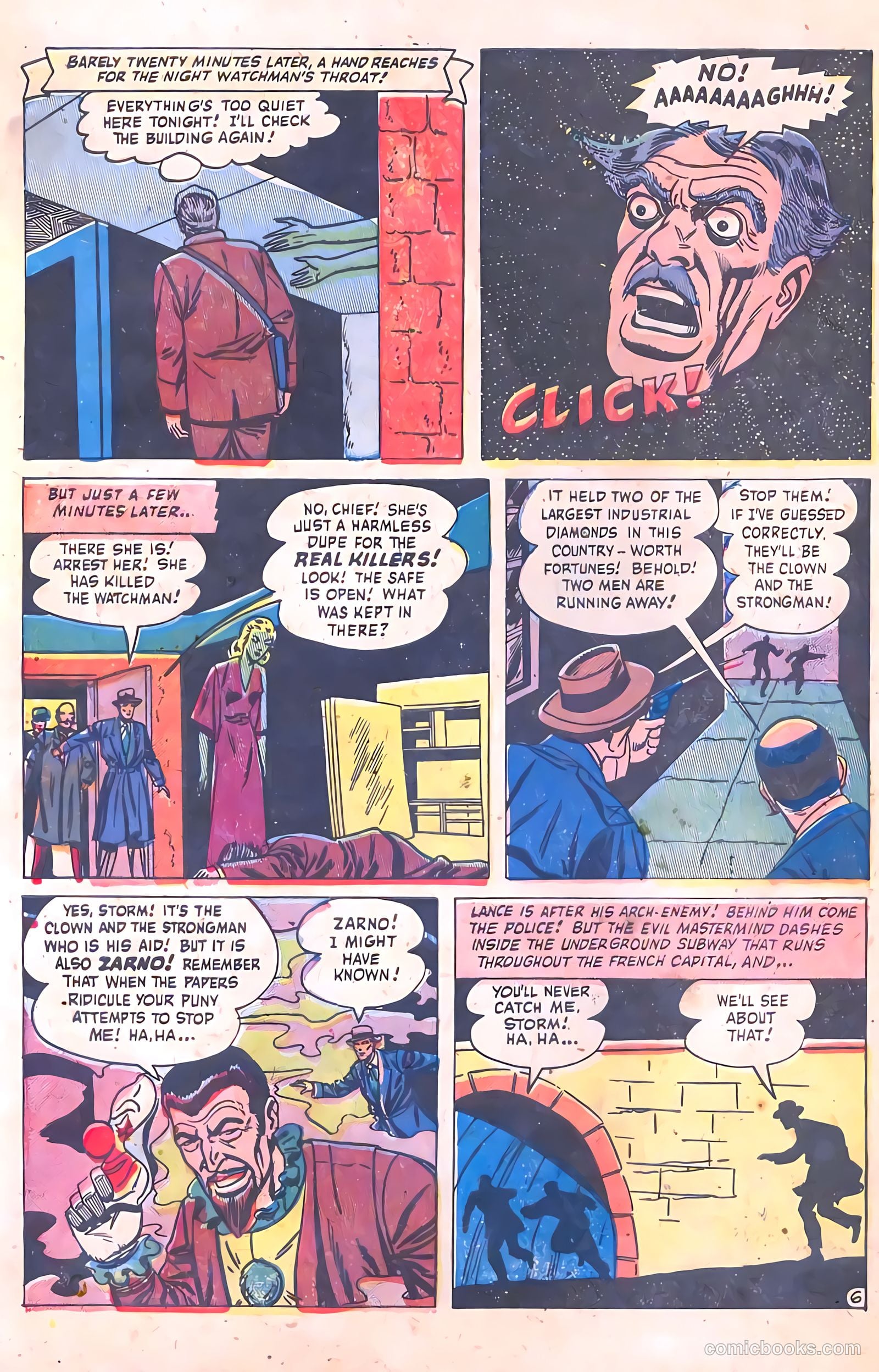 Crime Mysteries #5 — page 8 of 36
