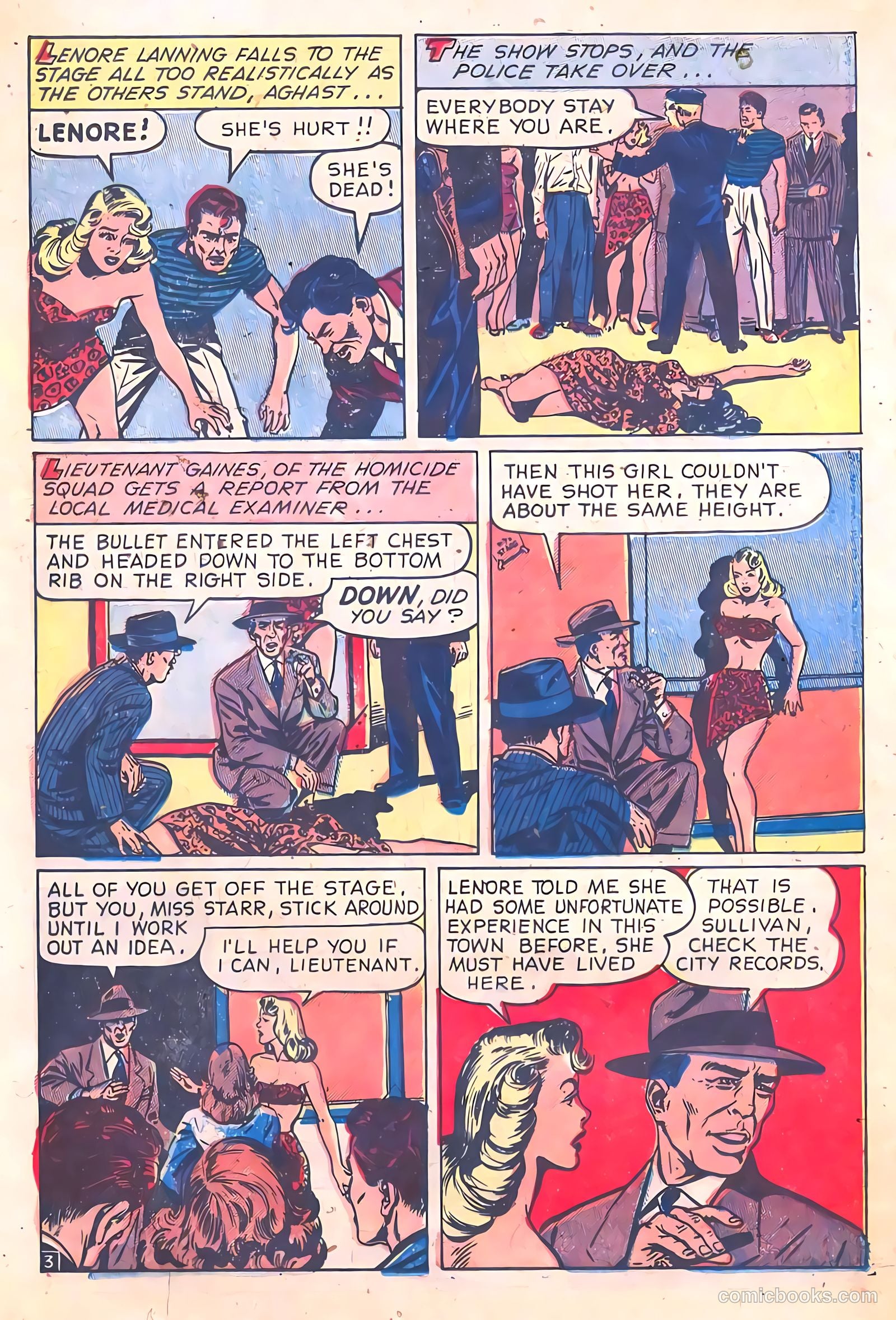 Crime Mysteries #5 — page 20 of 36