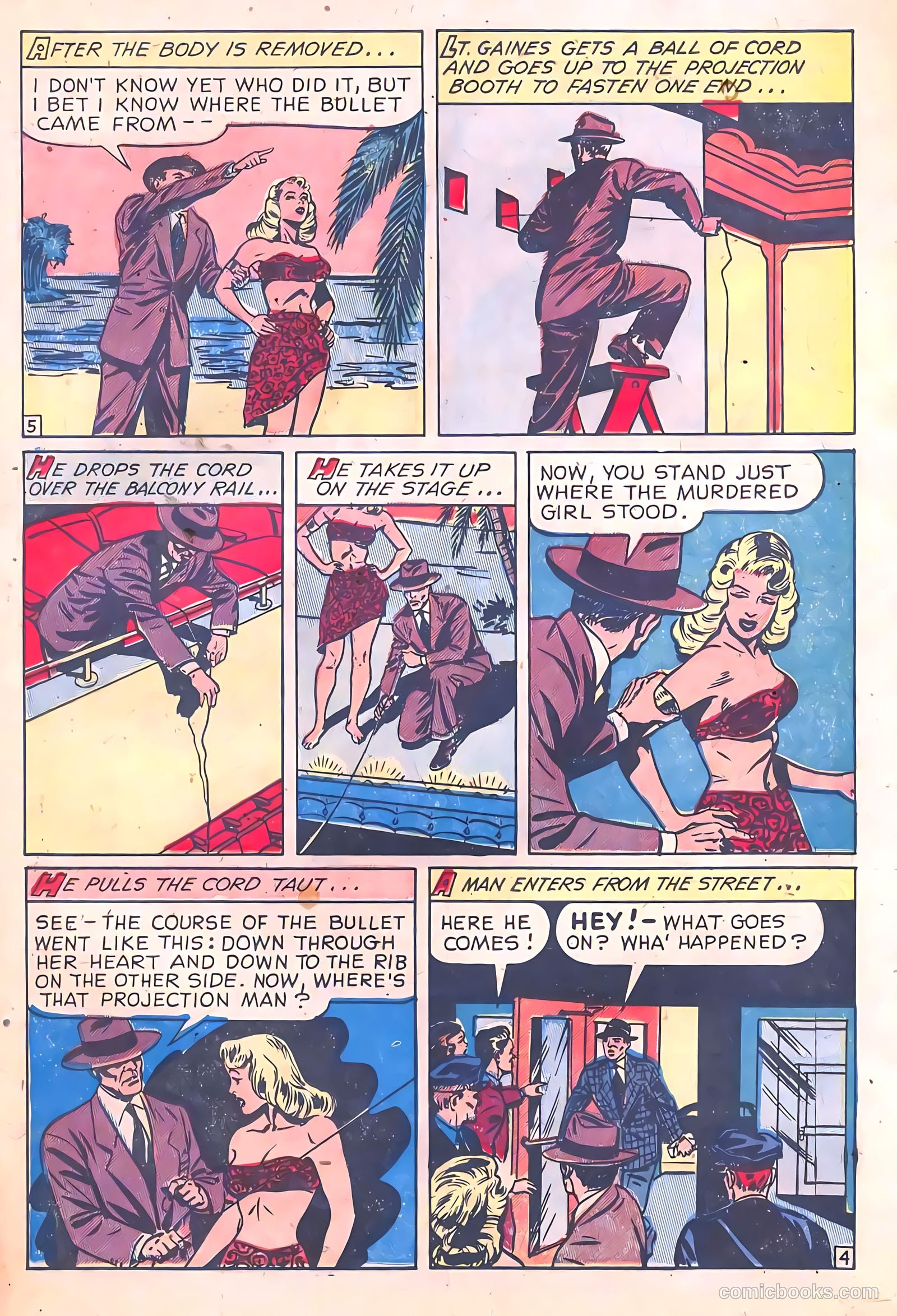 Crime Mysteries #5 — page 21 of 36