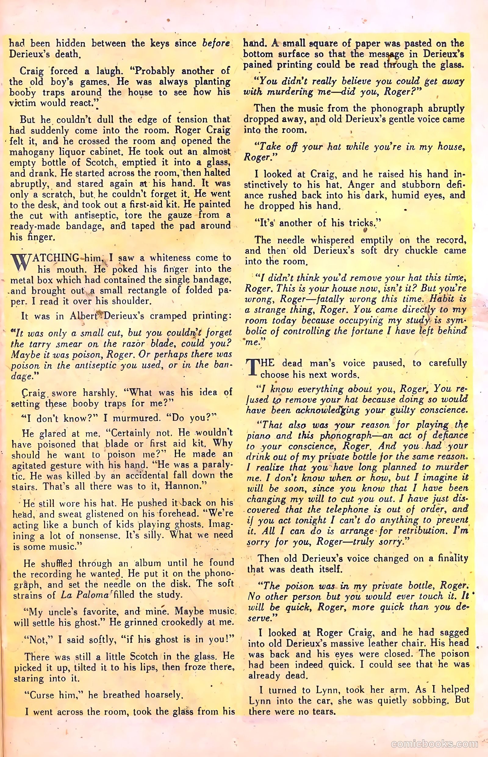 Crime Mysteries #5 — page 25 of 36