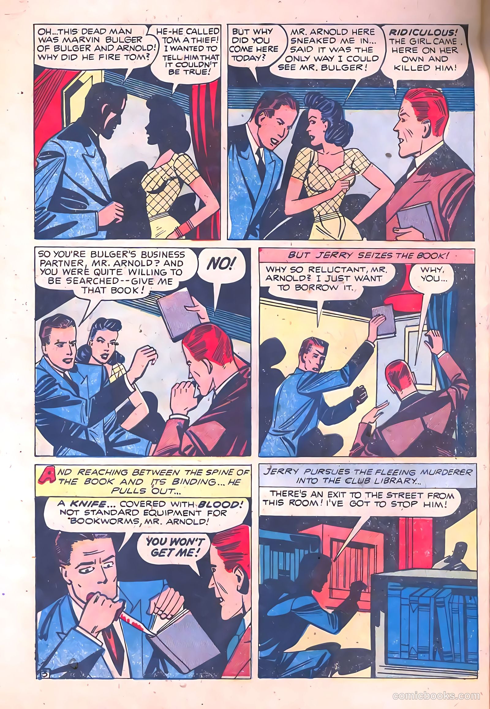 Crime Mysteries #5 — page 28 of 36