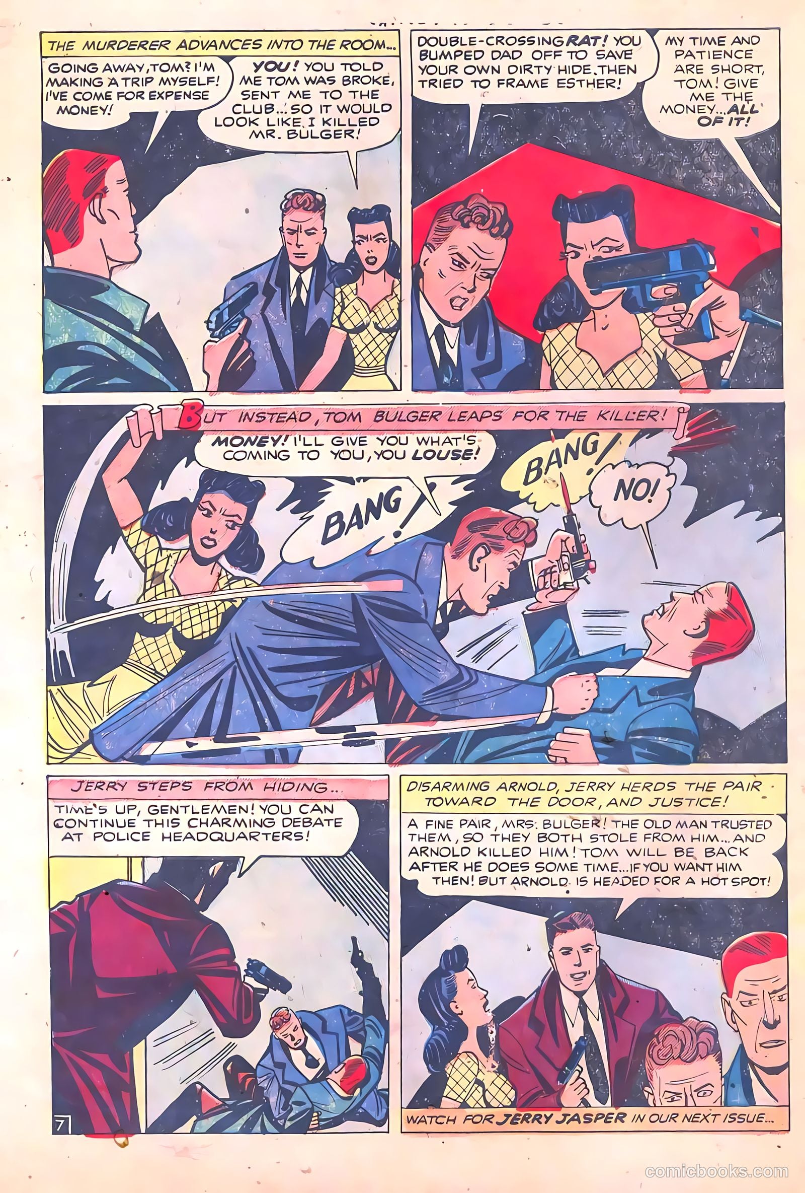 Crime Mysteries #5 — page 32 of 36