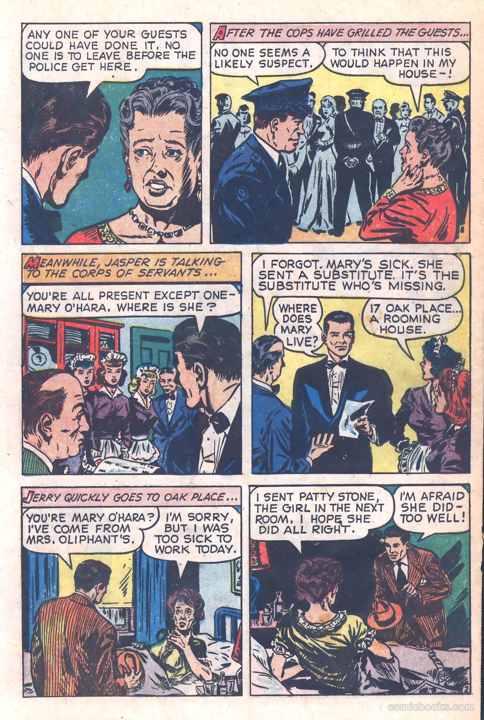 Crime Mysteries #6 — page 20 of 36
