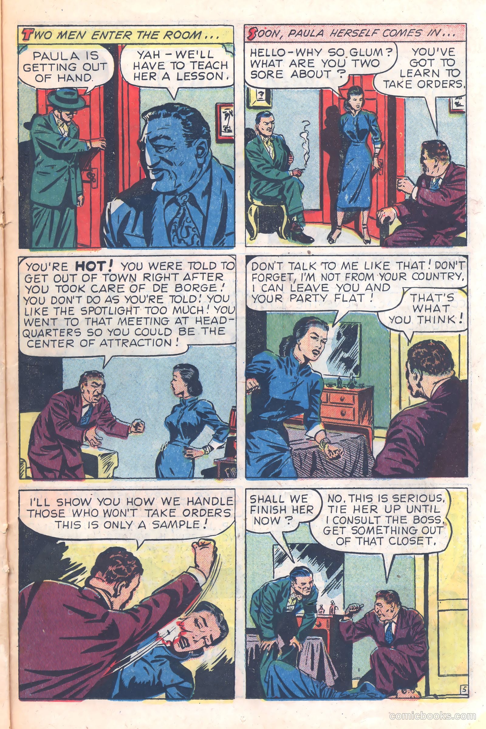 Crime Mysteries #6 — page 23 of 36