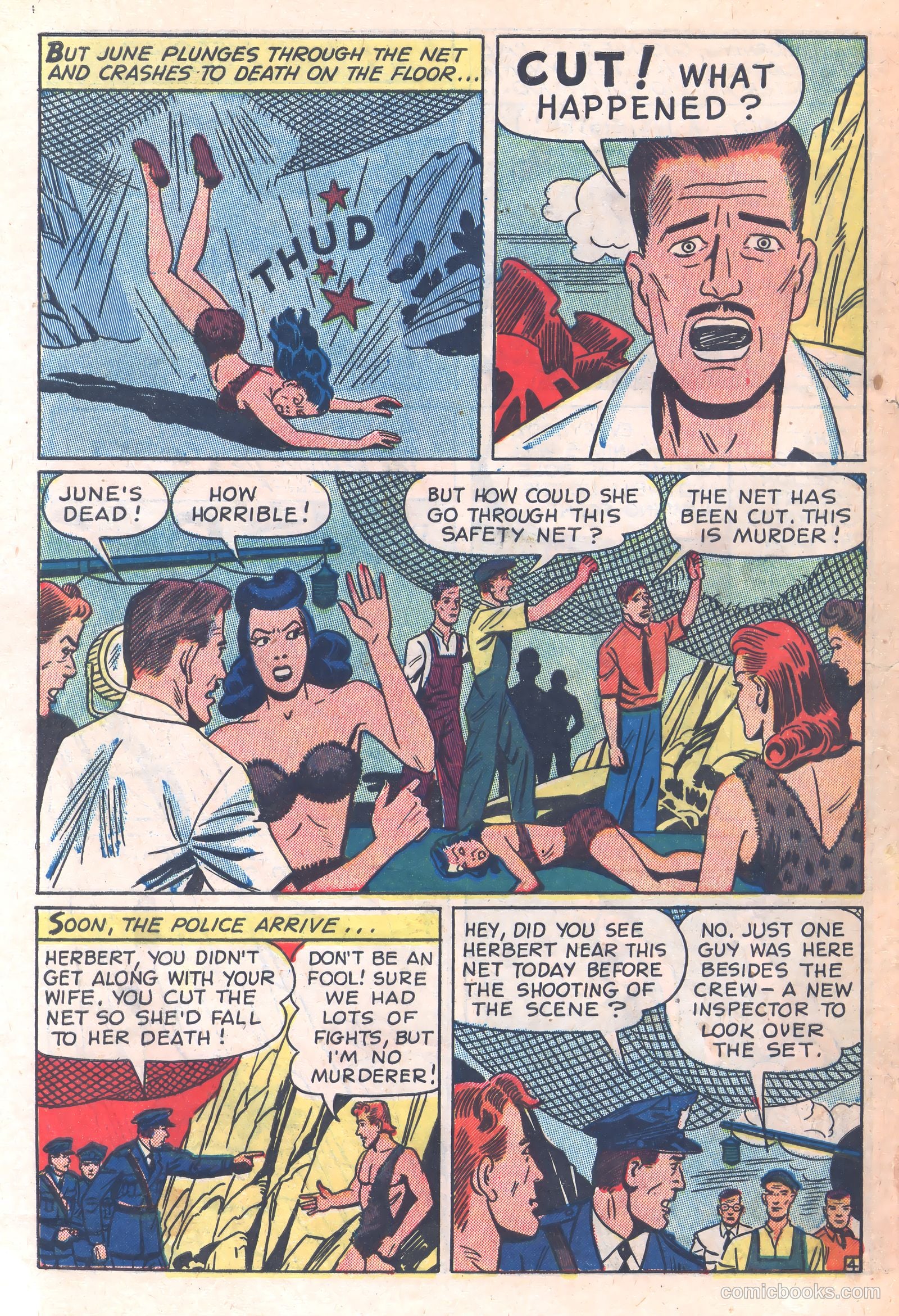 Crime Mysteries #6 — page 32 of 36