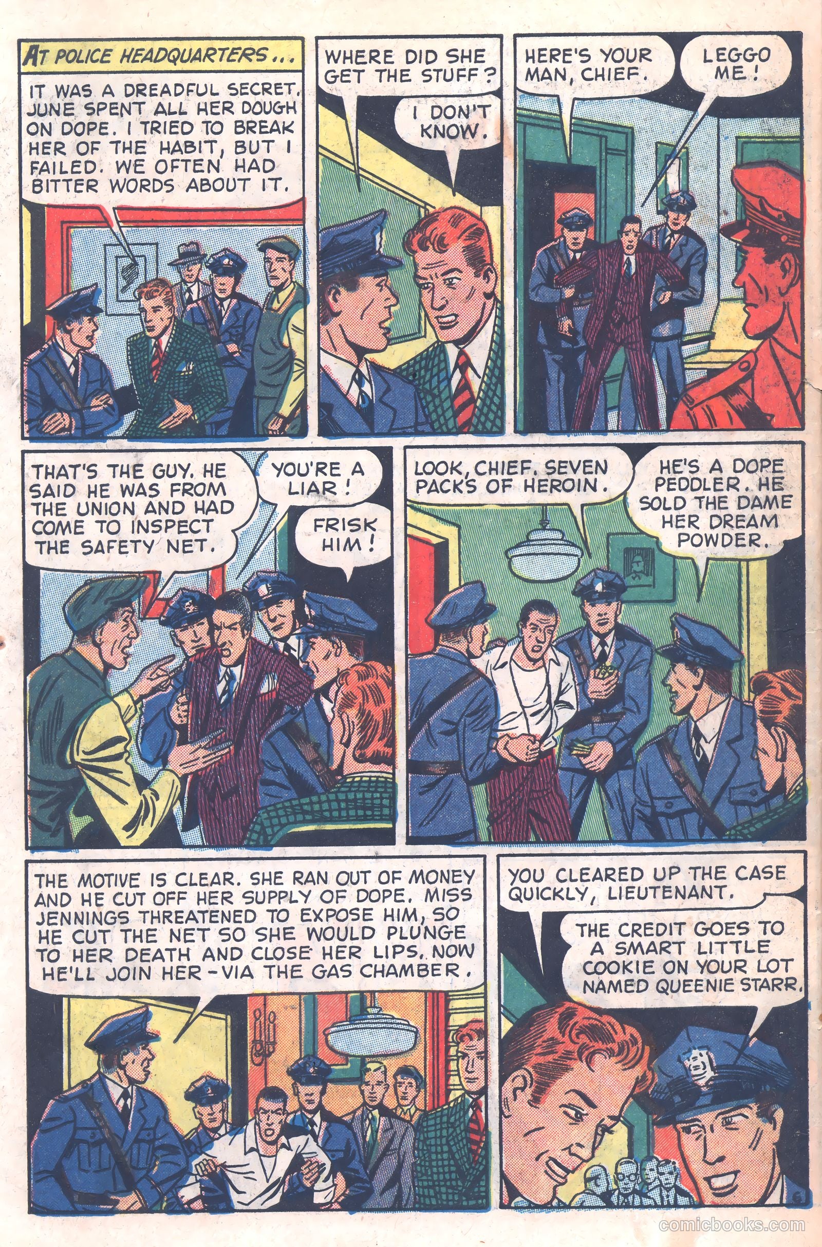 Crime Mysteries #6 — page 34 of 36