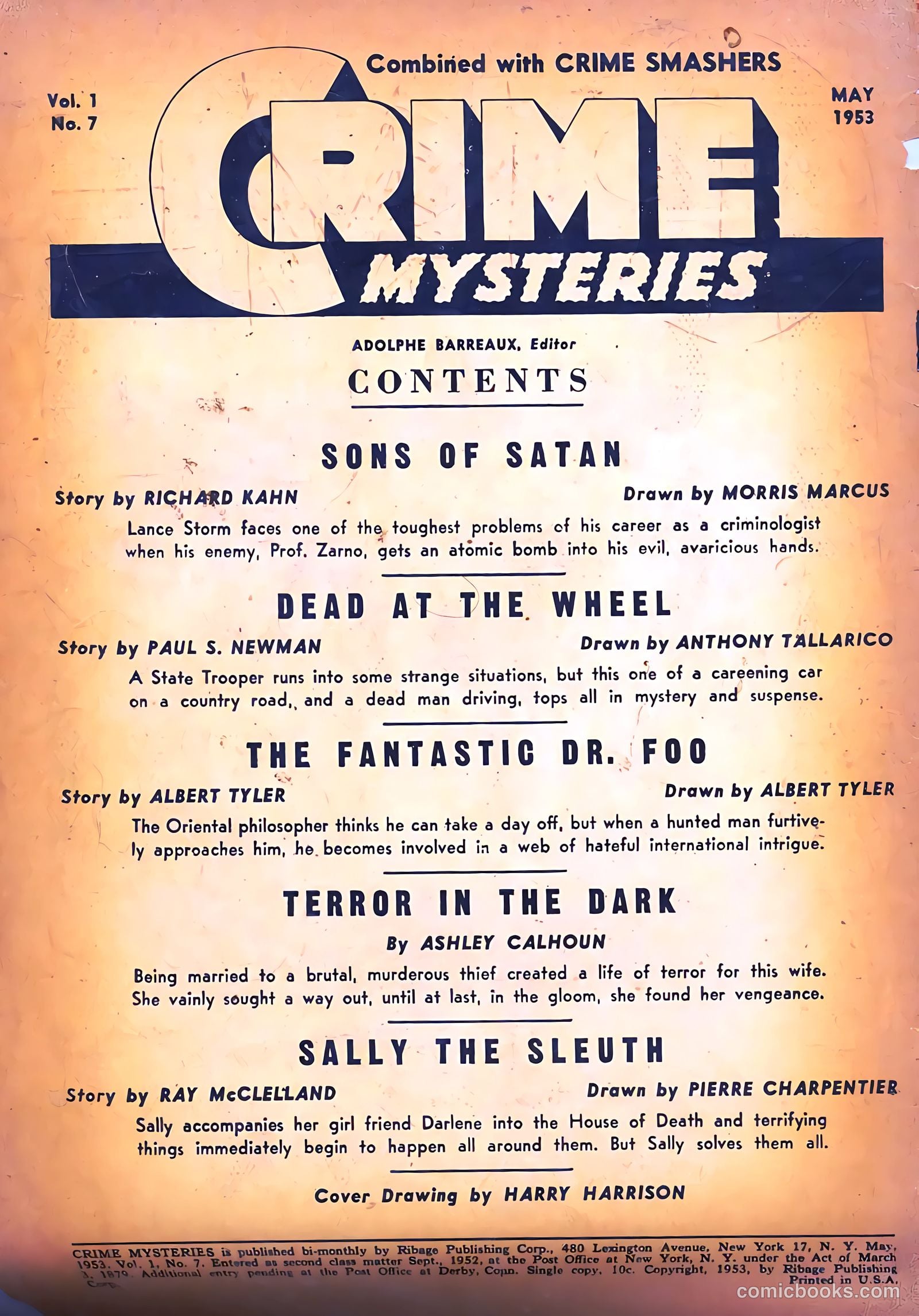 Crime Mysteries #7 — page 2 of 36
