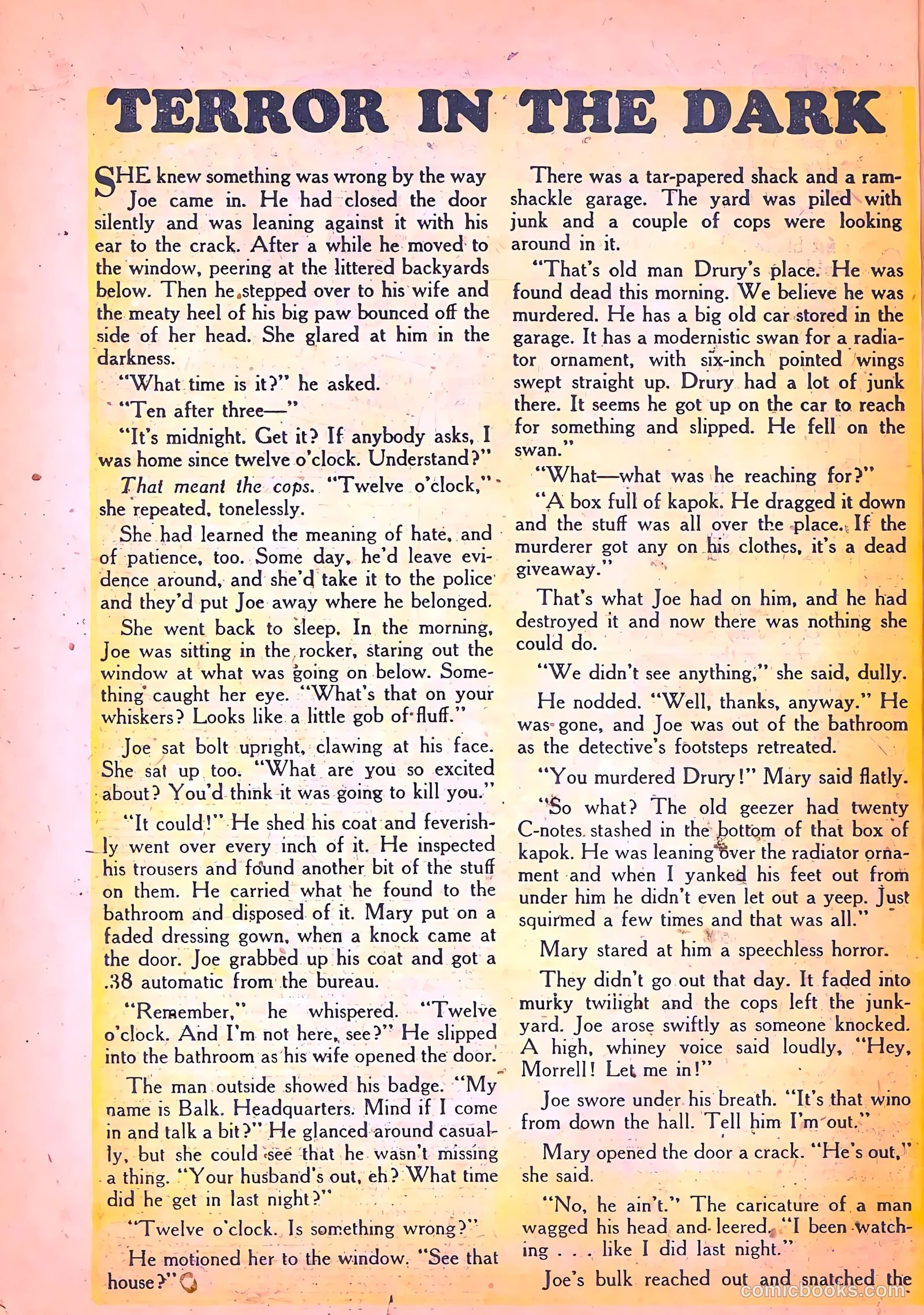 Crime Mysteries #7 — page 26 of 36