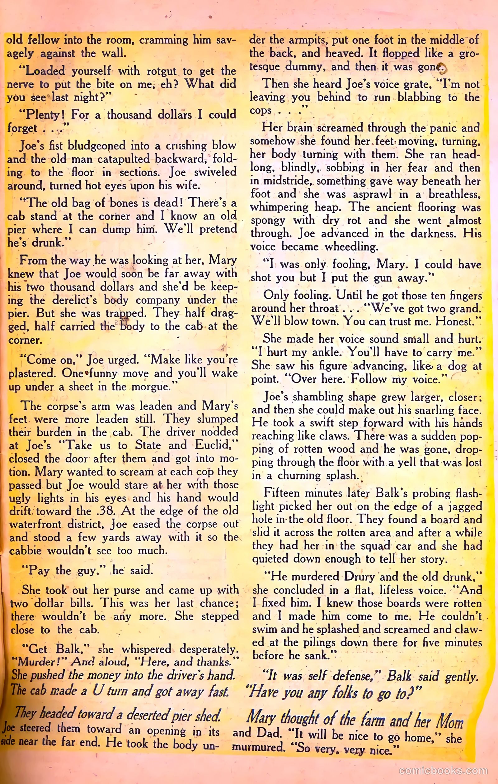 Crime Mysteries #7 — page 27 of 36