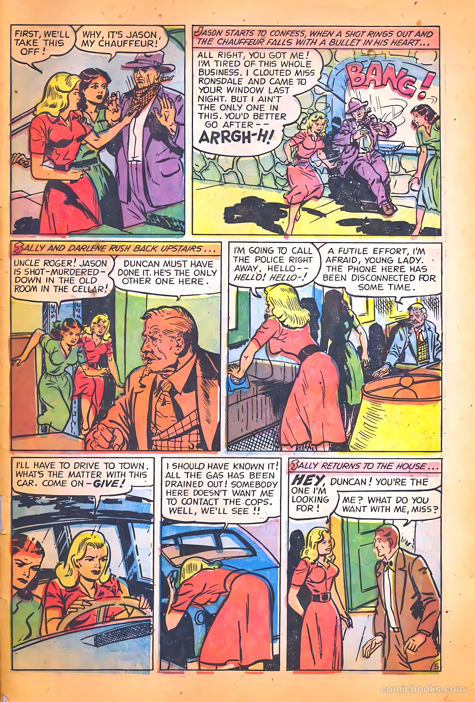 Crime Mysteries #7 — page 33 of 36