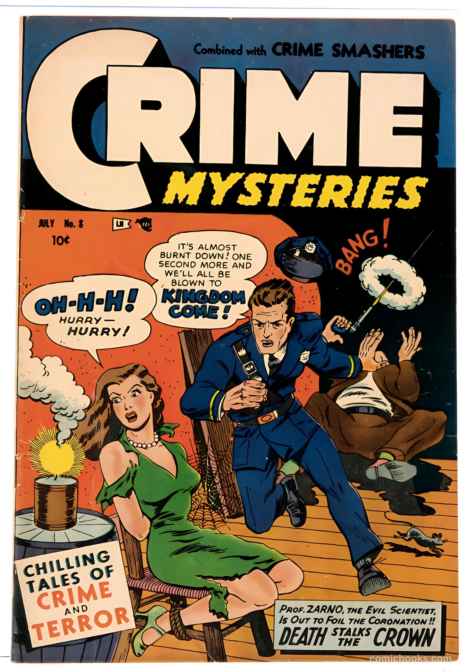 Crime Mysteries #8 — page 1 of 39