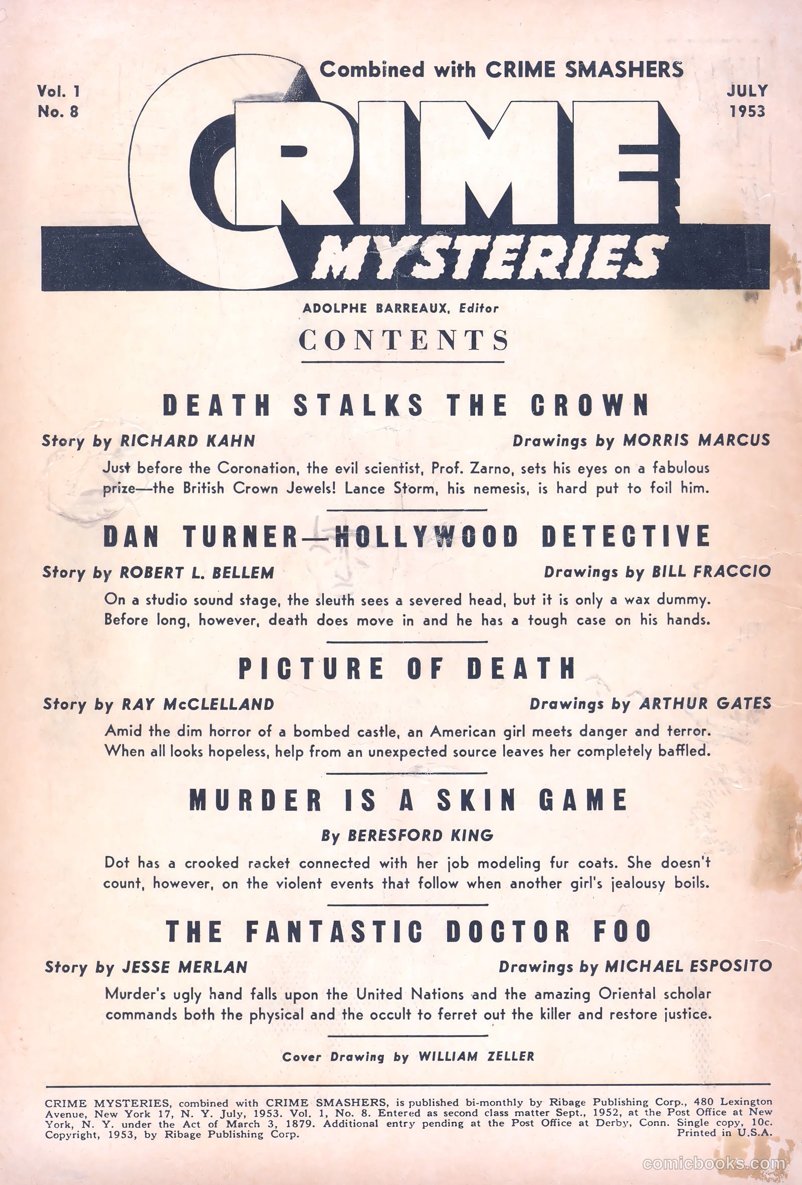 Crime Mysteries #8 — page 2 of 39