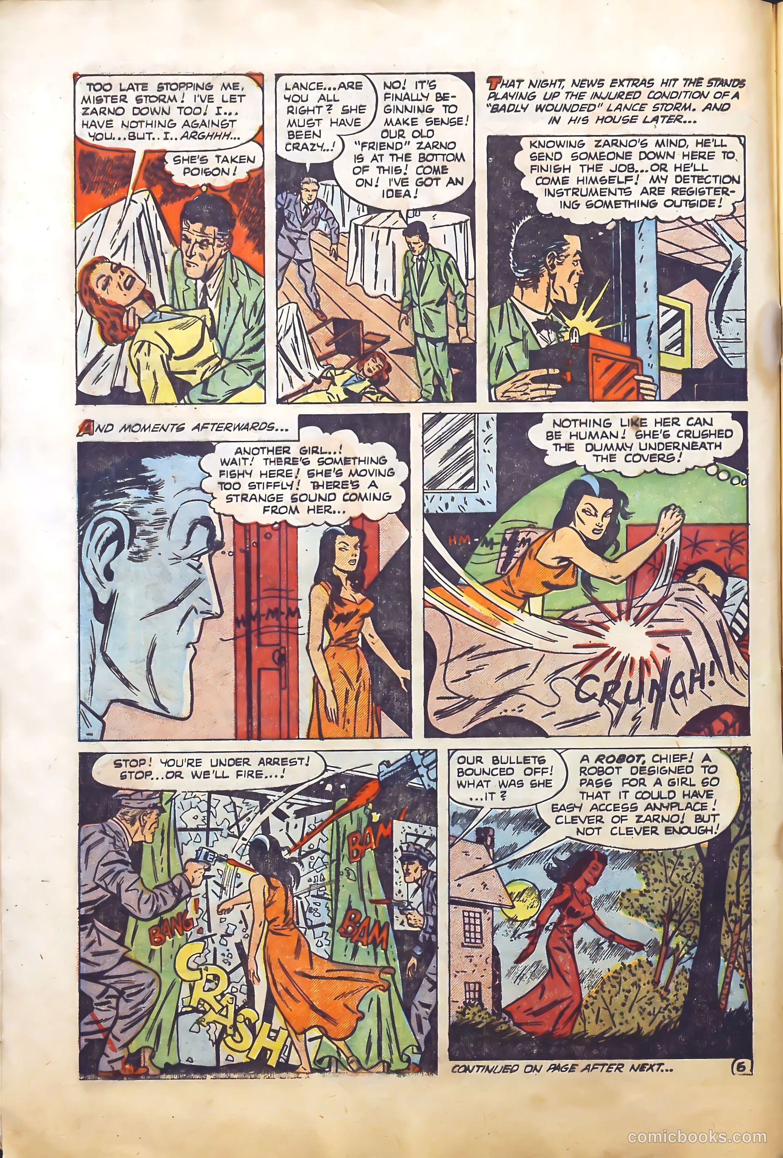 Crime Mysteries #9 — page 8 of 36