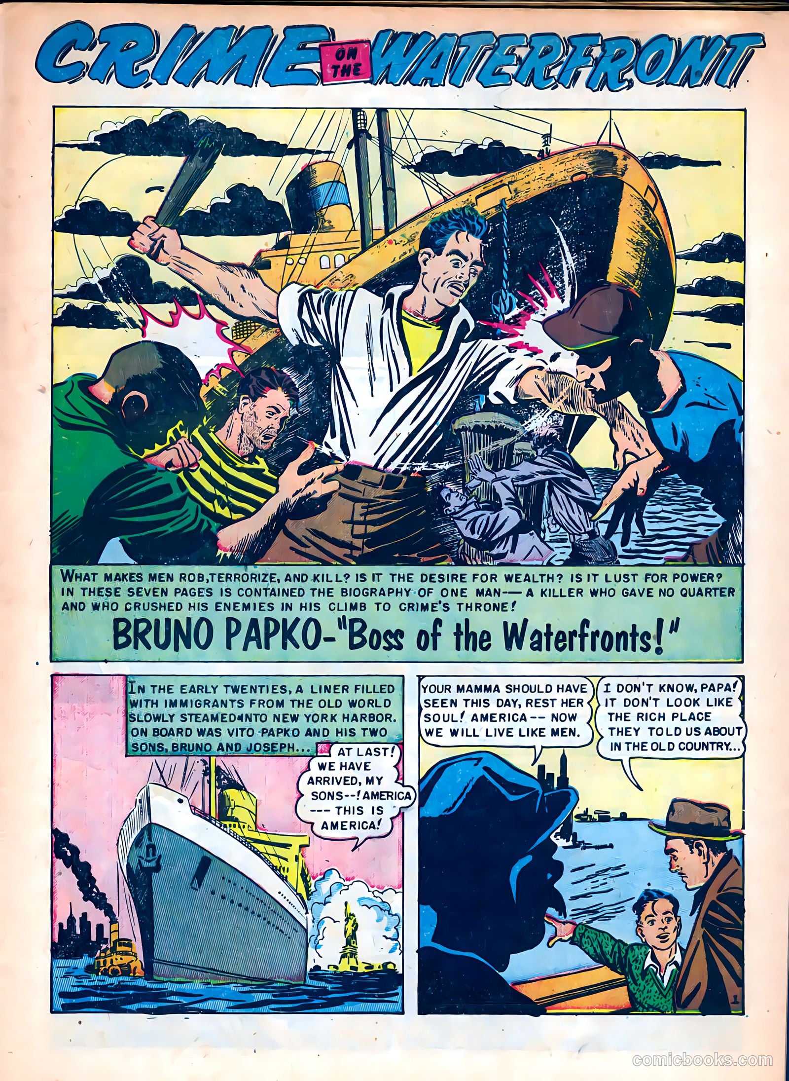 Crime on the Waterfront #4 — page 3 of 36
