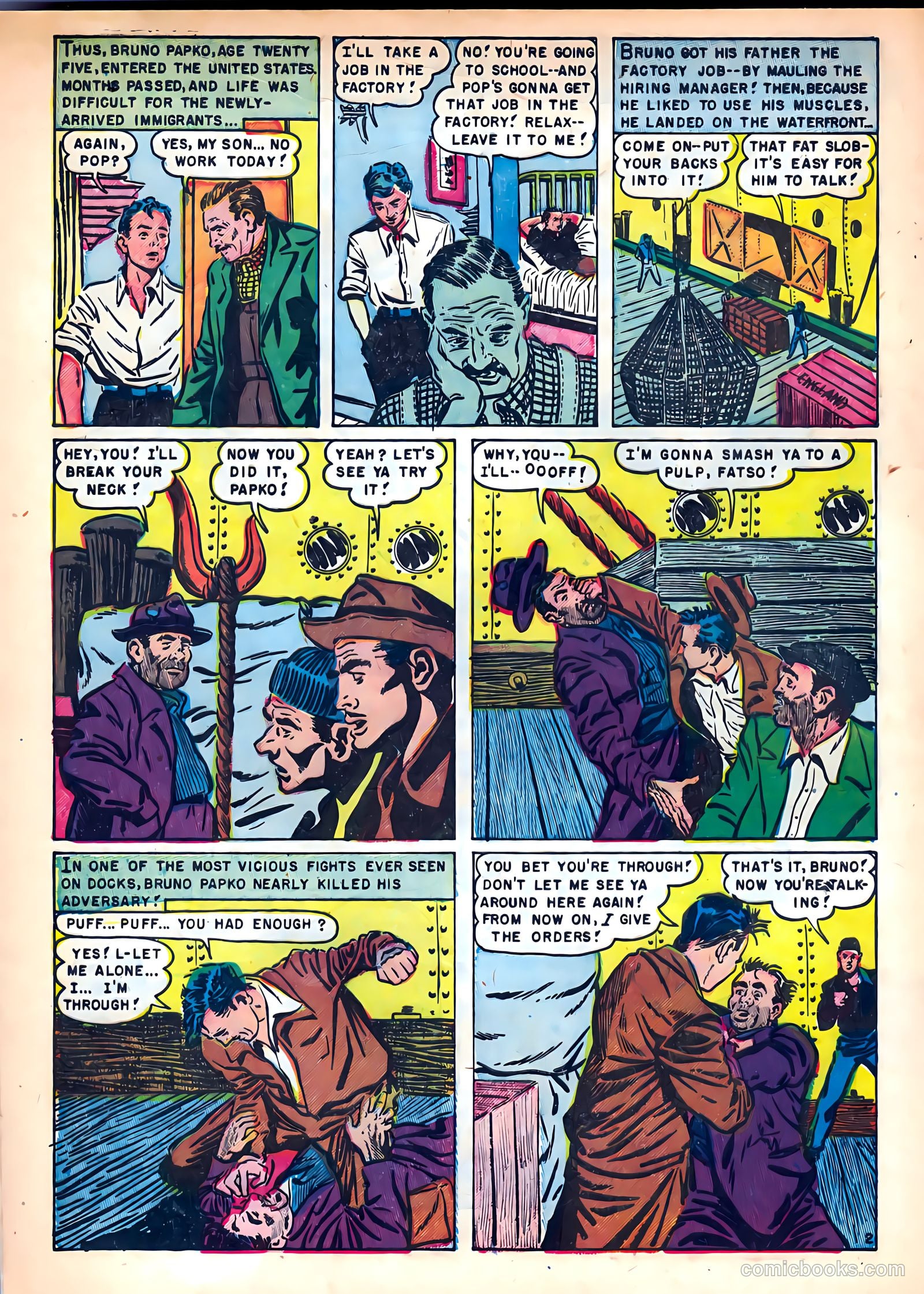 Crime on the Waterfront #4 — page 4 of 36