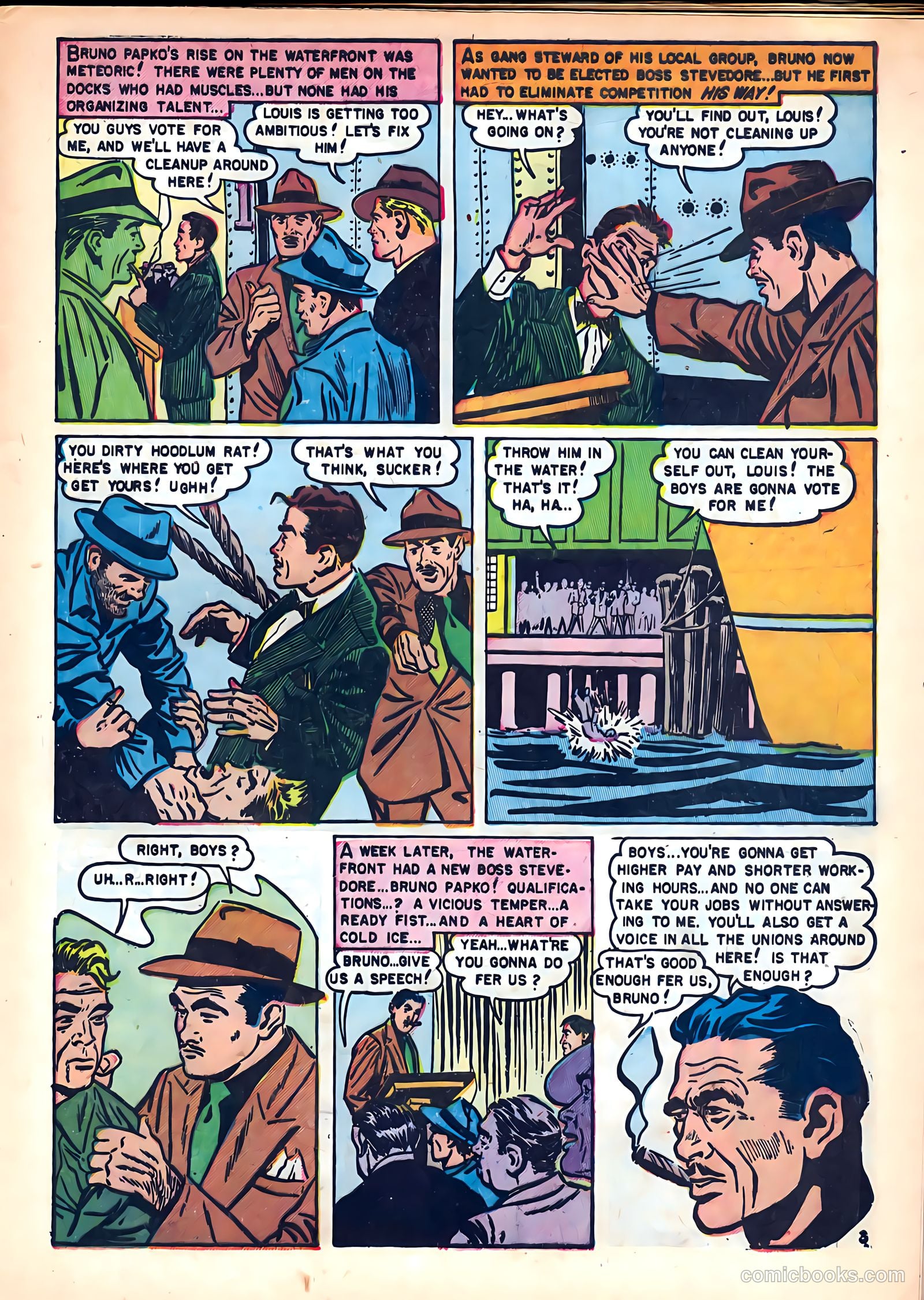 Crime on the Waterfront #4 — page 5 of 36