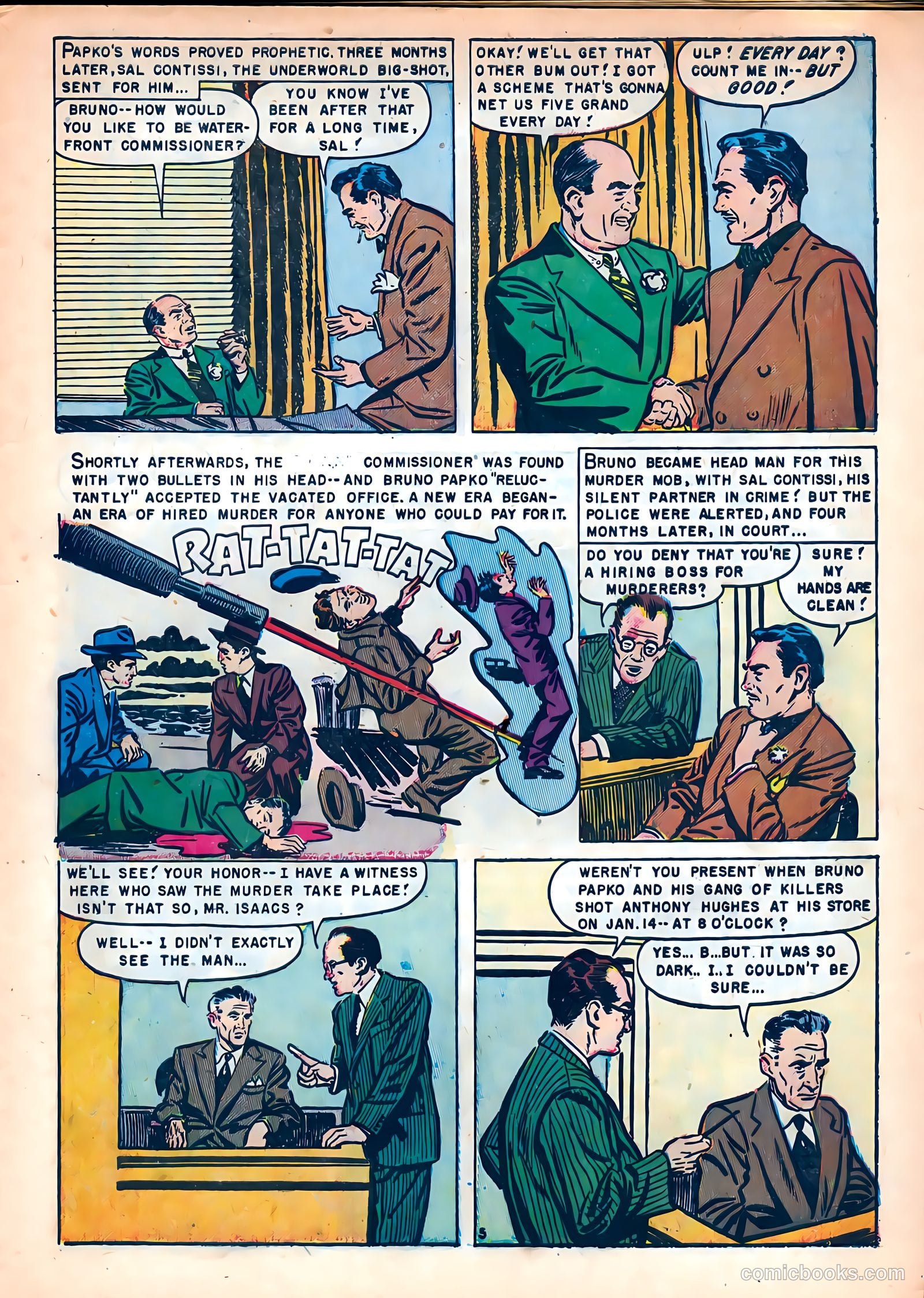 Crime on the Waterfront #4 — page 7 of 36