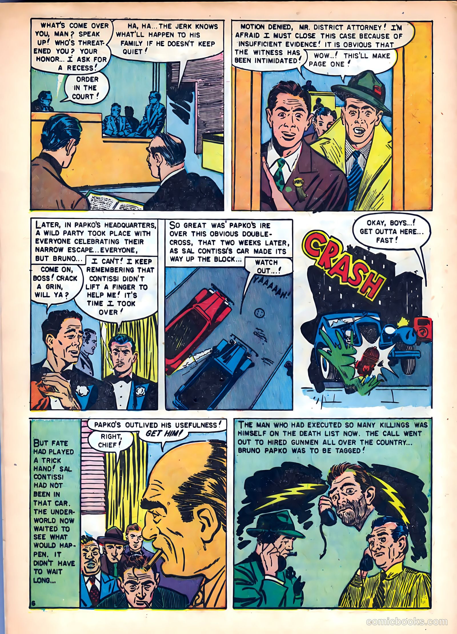 Crime on the Waterfront #4 — page 8 of 36