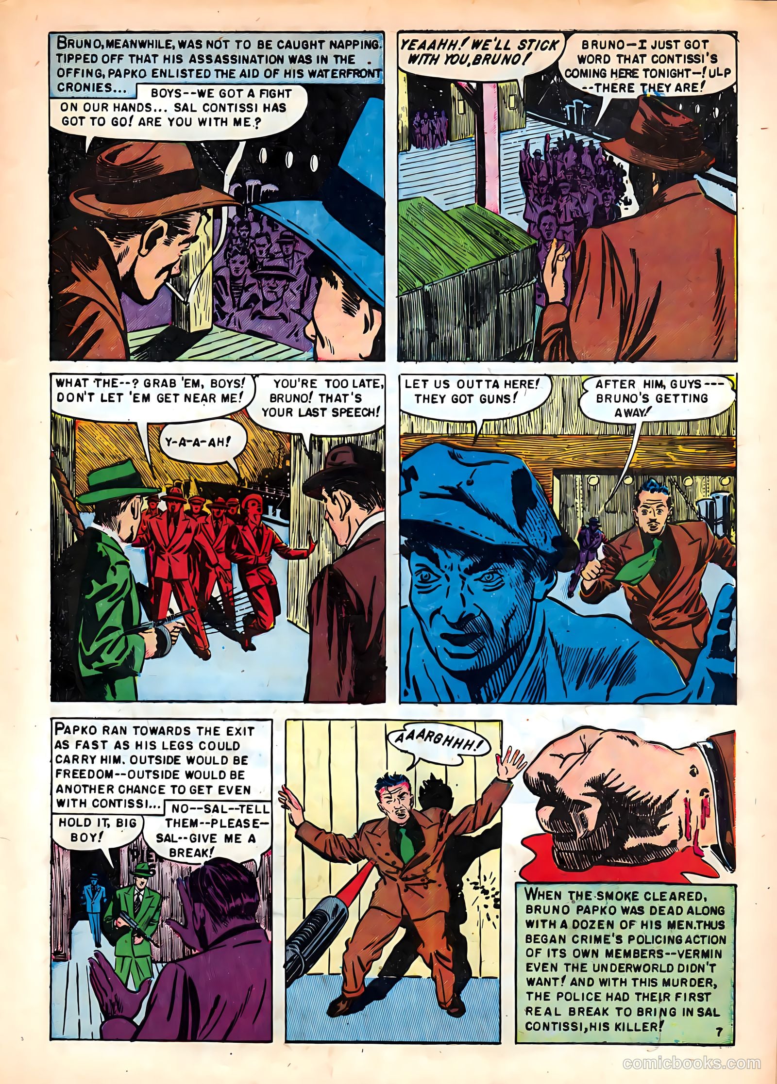 Crime on the Waterfront #4 — page 9 of 36