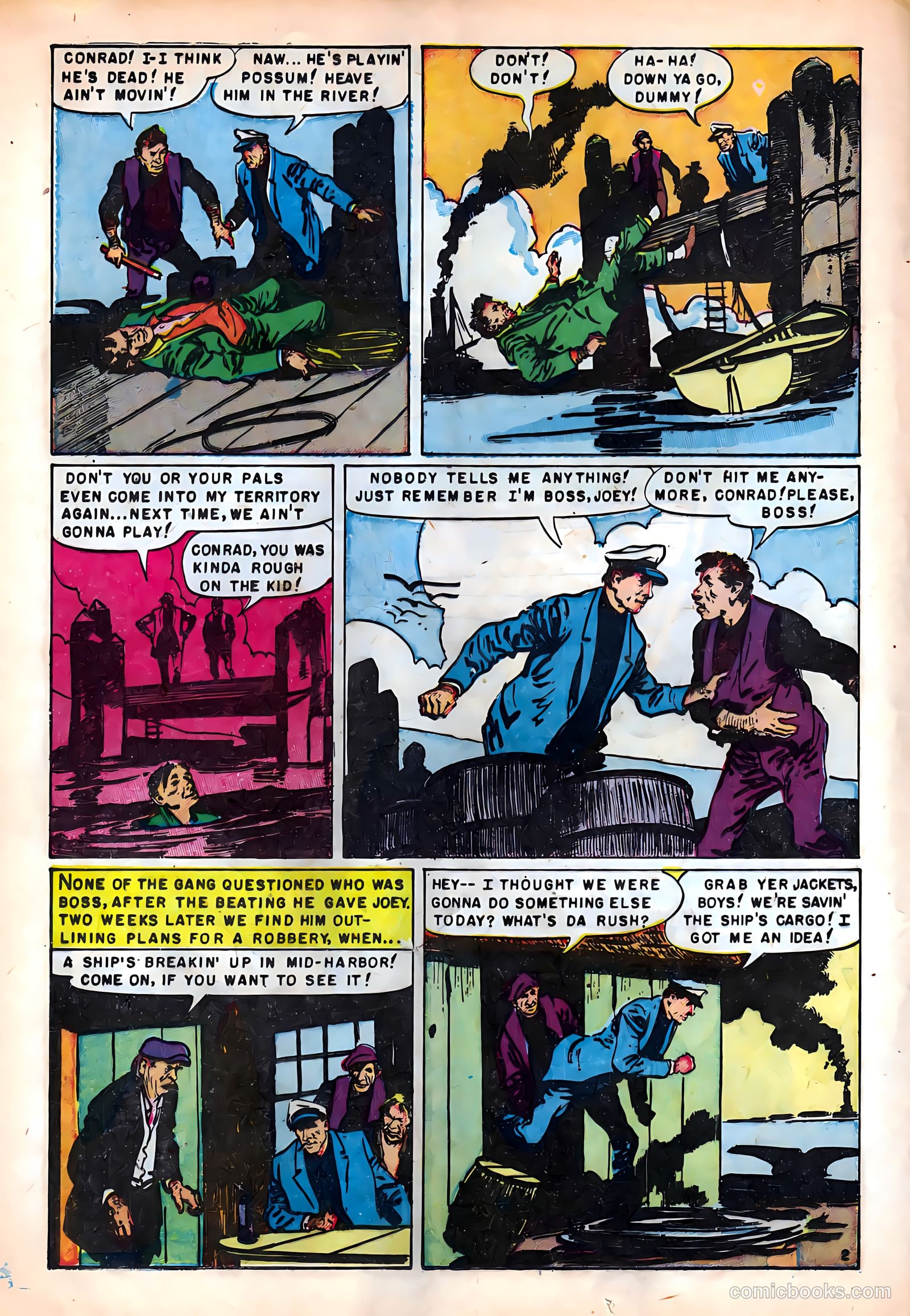 Crime on the Waterfront #4 — page 12 of 36