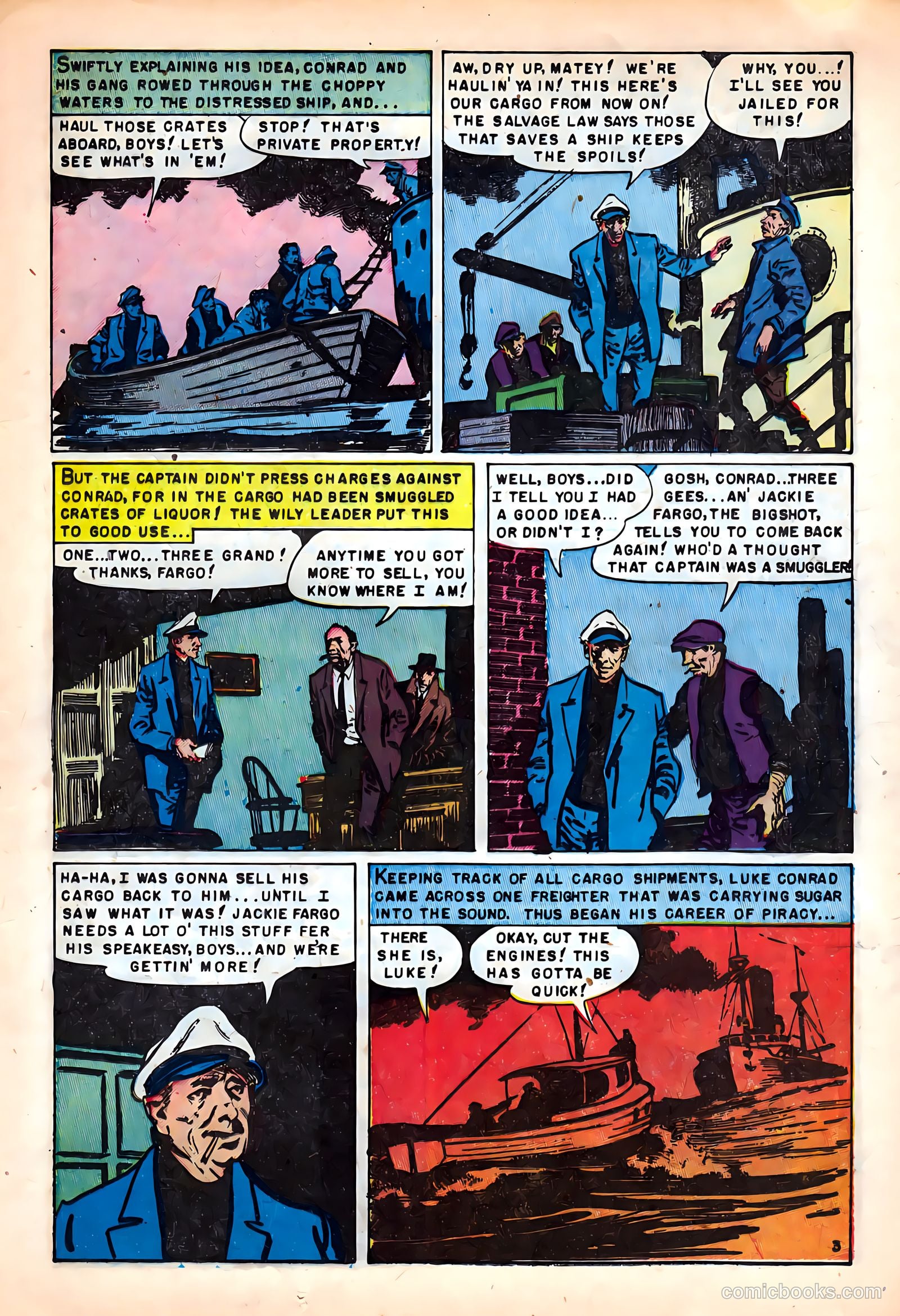 Crime on the Waterfront #4 — page 13 of 36