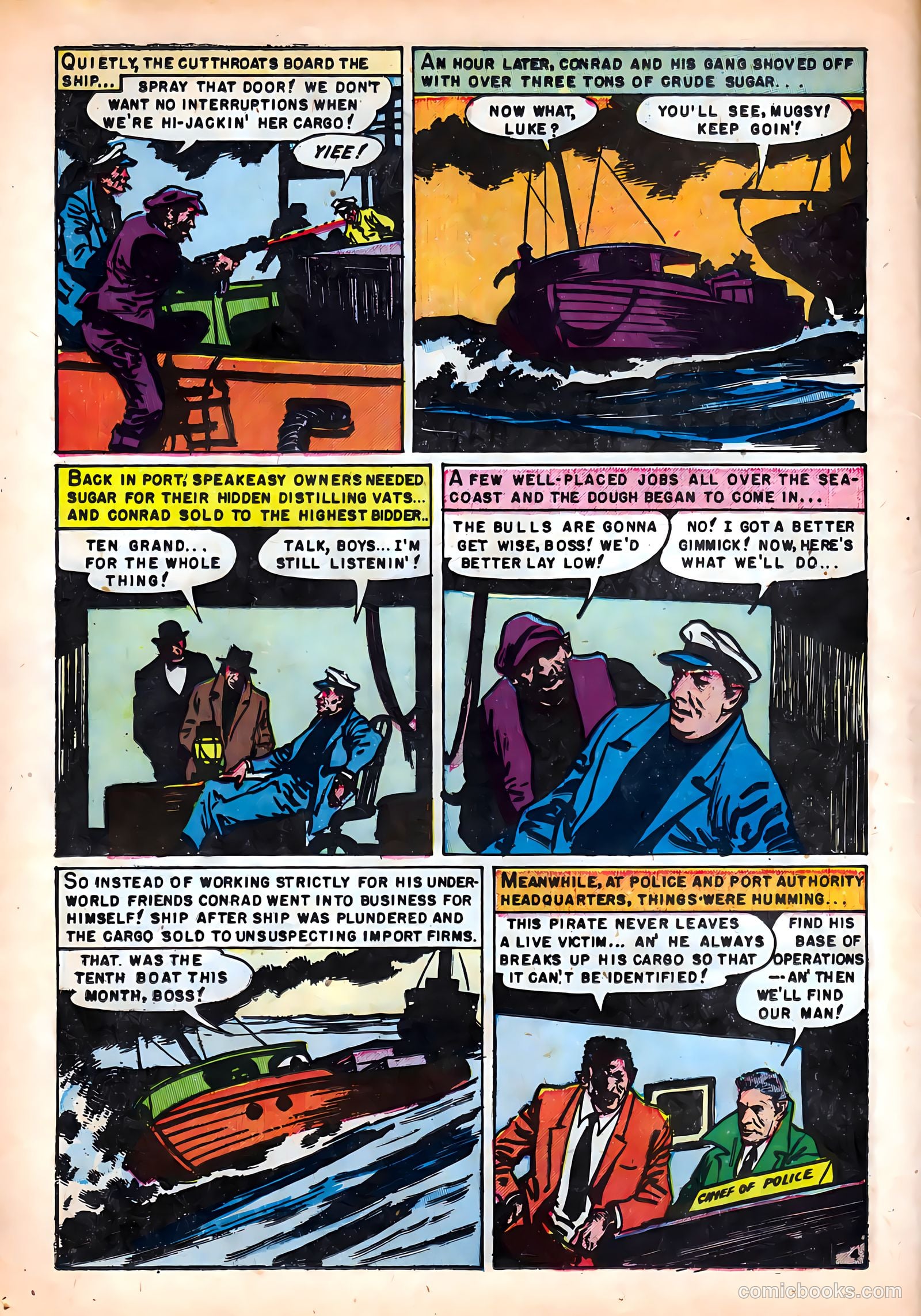 Crime on the Waterfront #4 — page 14 of 36