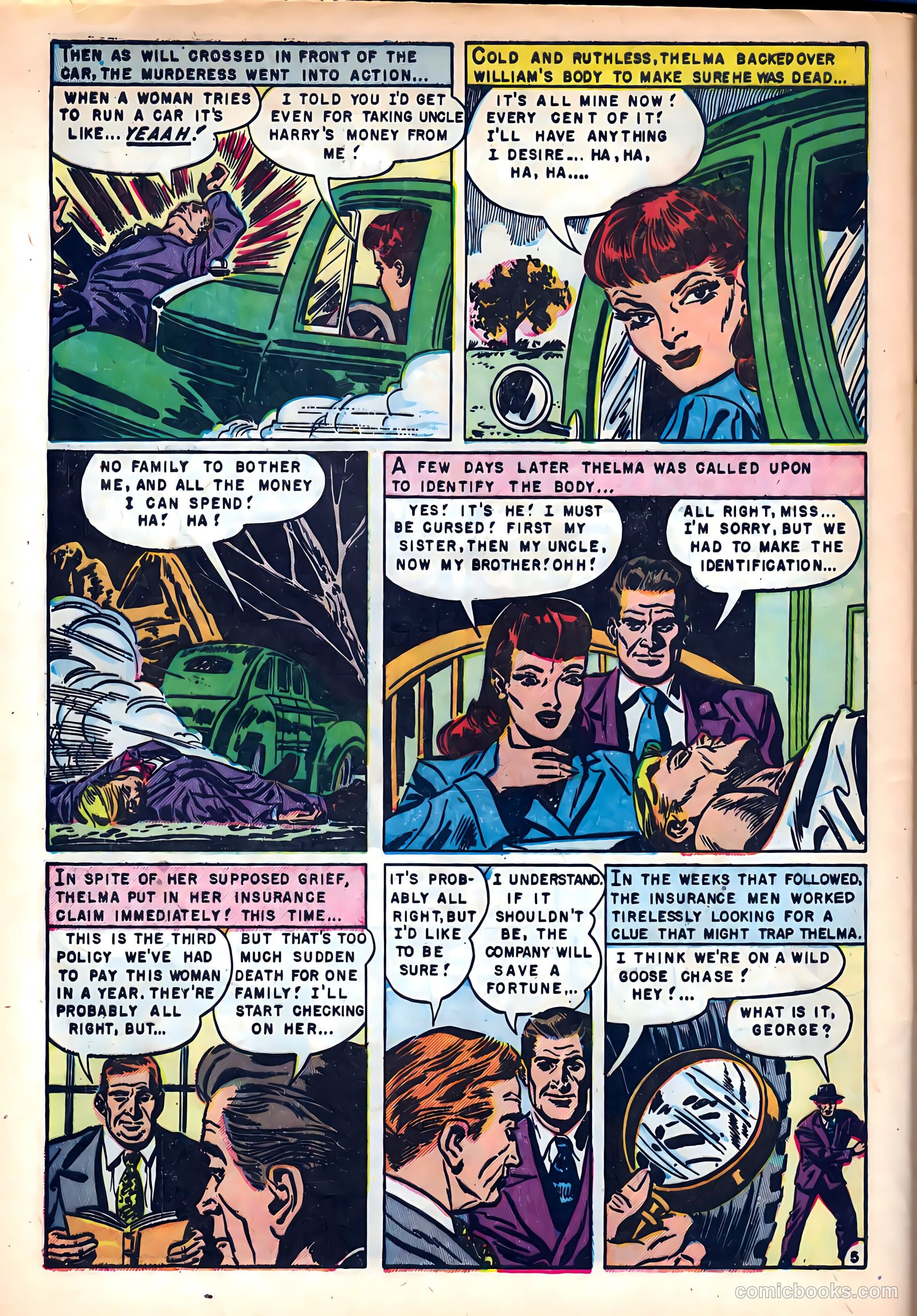 Crime on the Waterfront #4 — page 32 of 36