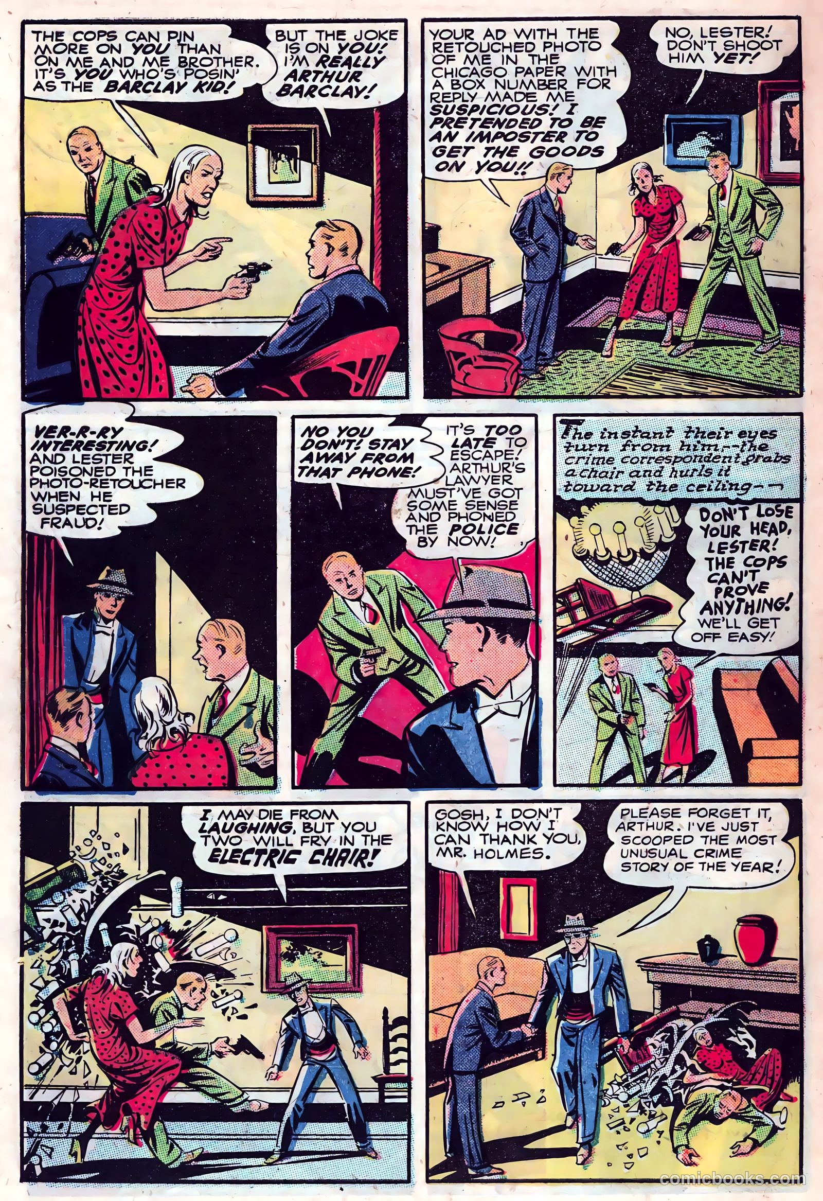 Crime Reporter #3 — page 32 of 36