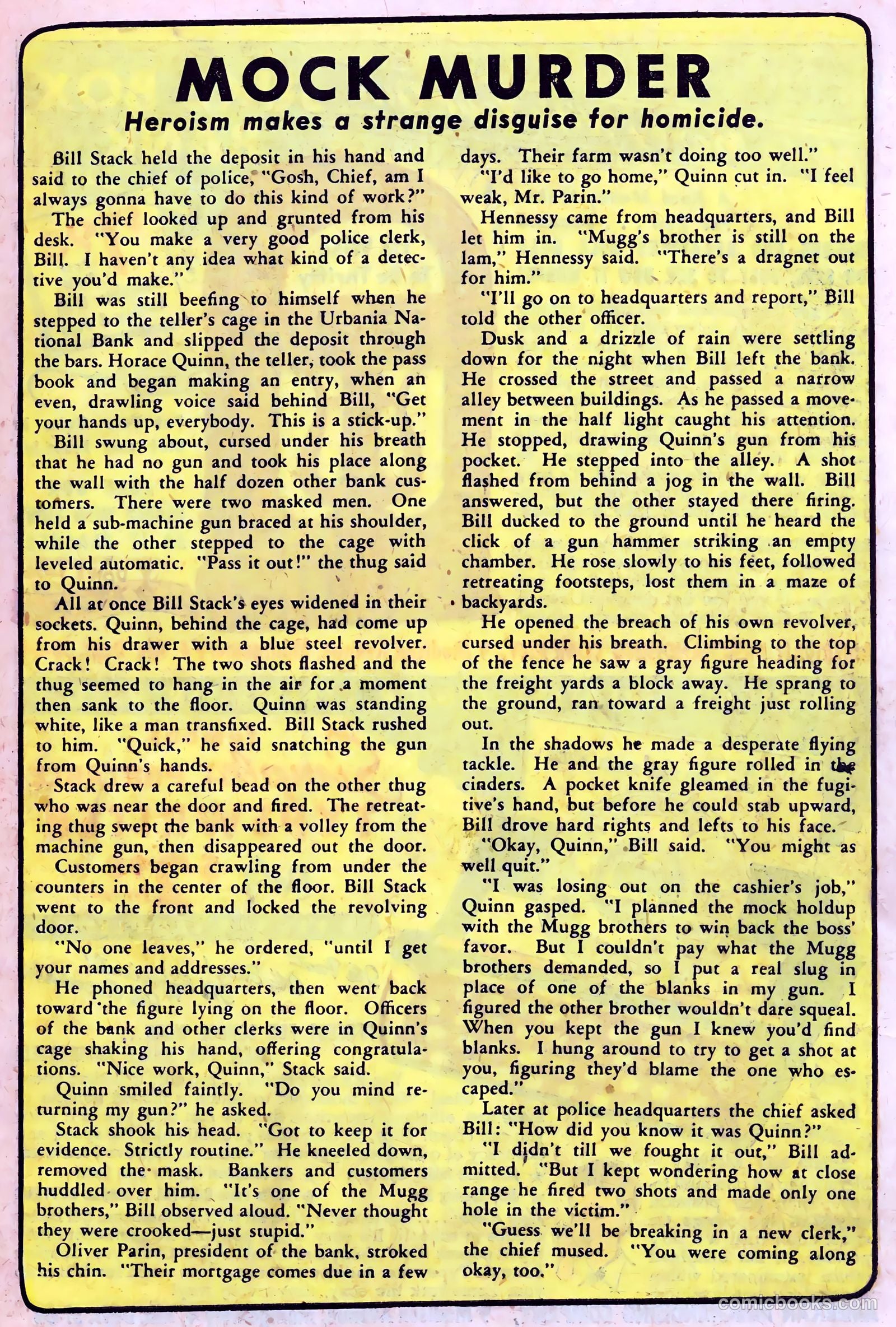 Crime Reporter #3 — page 33 of 36