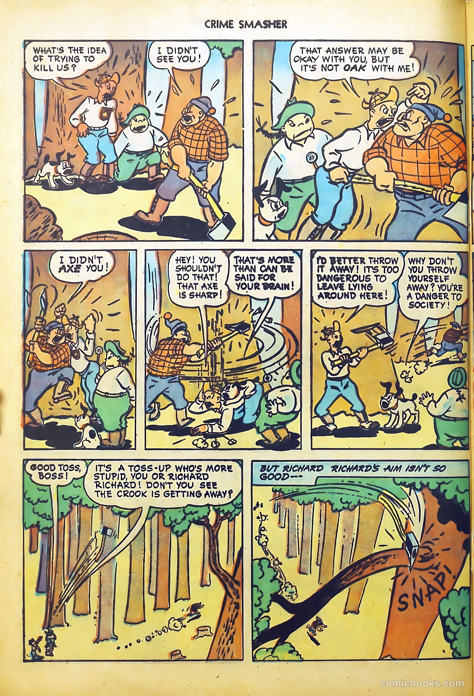 Crime Smasher #1 — page 28 of 37