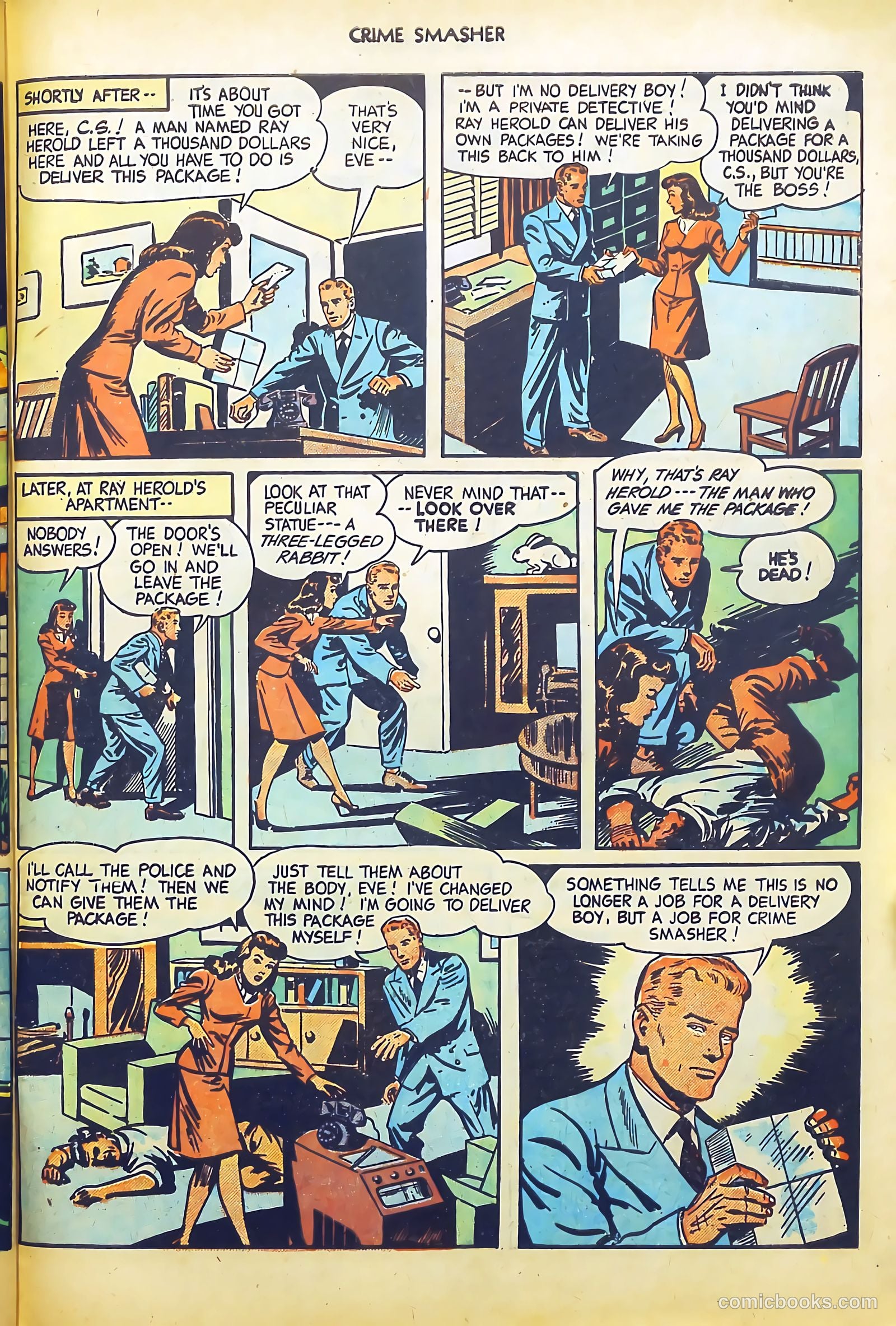 Crime Smasher #1 — page 31 of 37