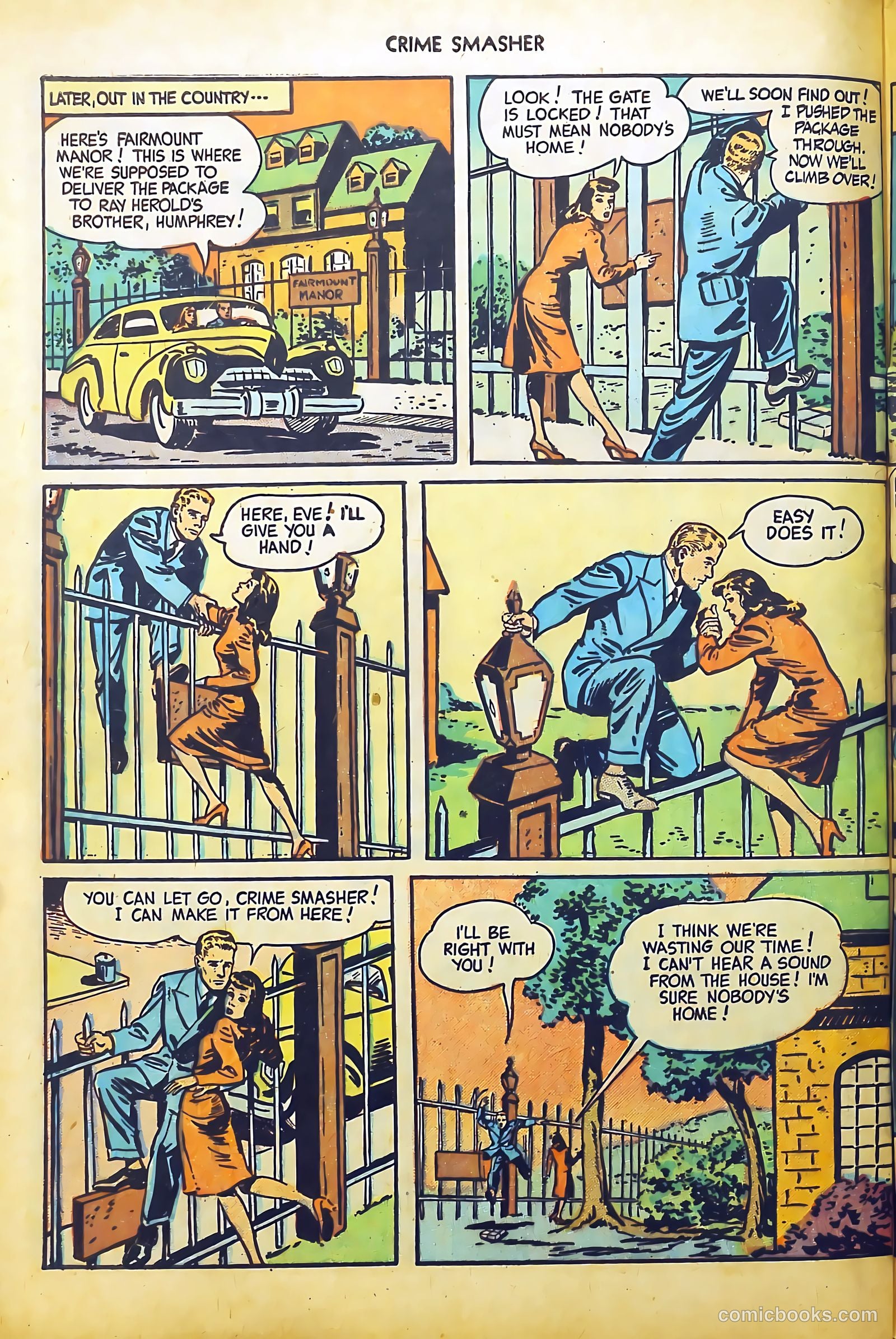Crime Smasher #1 — page 32 of 37