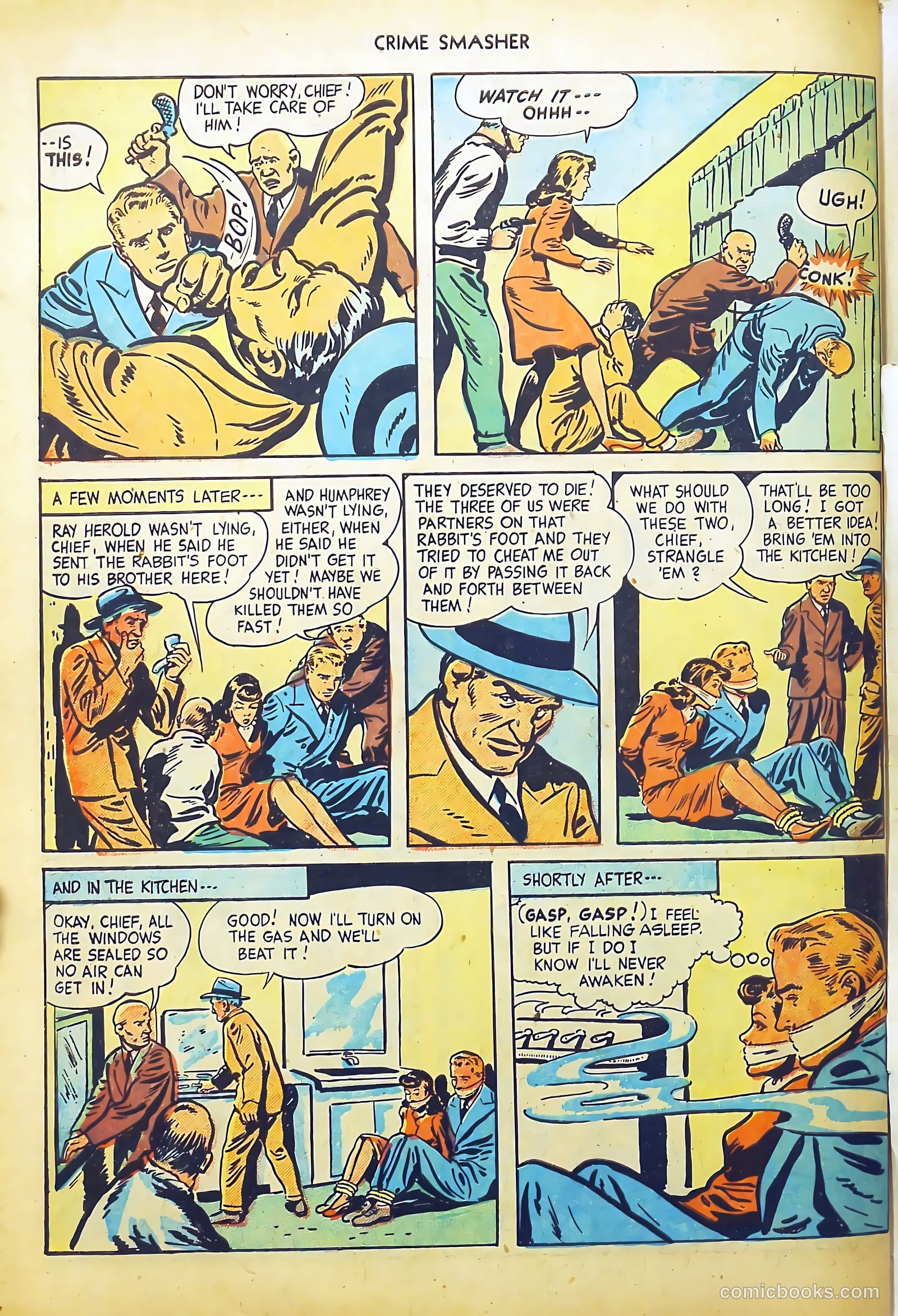 Crime Smasher #1 — page 34 of 37
