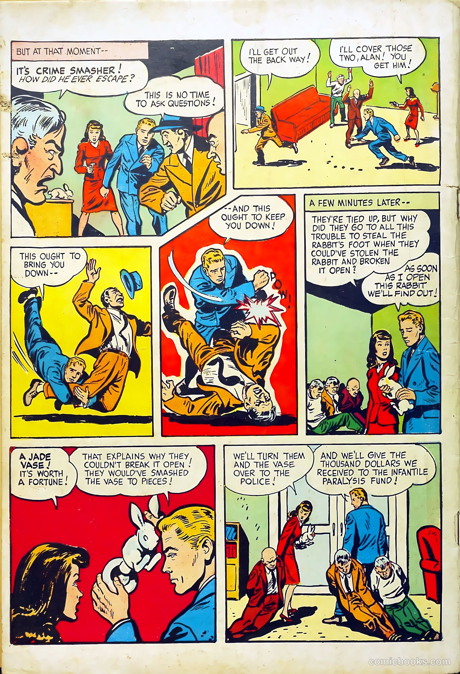 Crime Smasher #1 — page 36 of 37