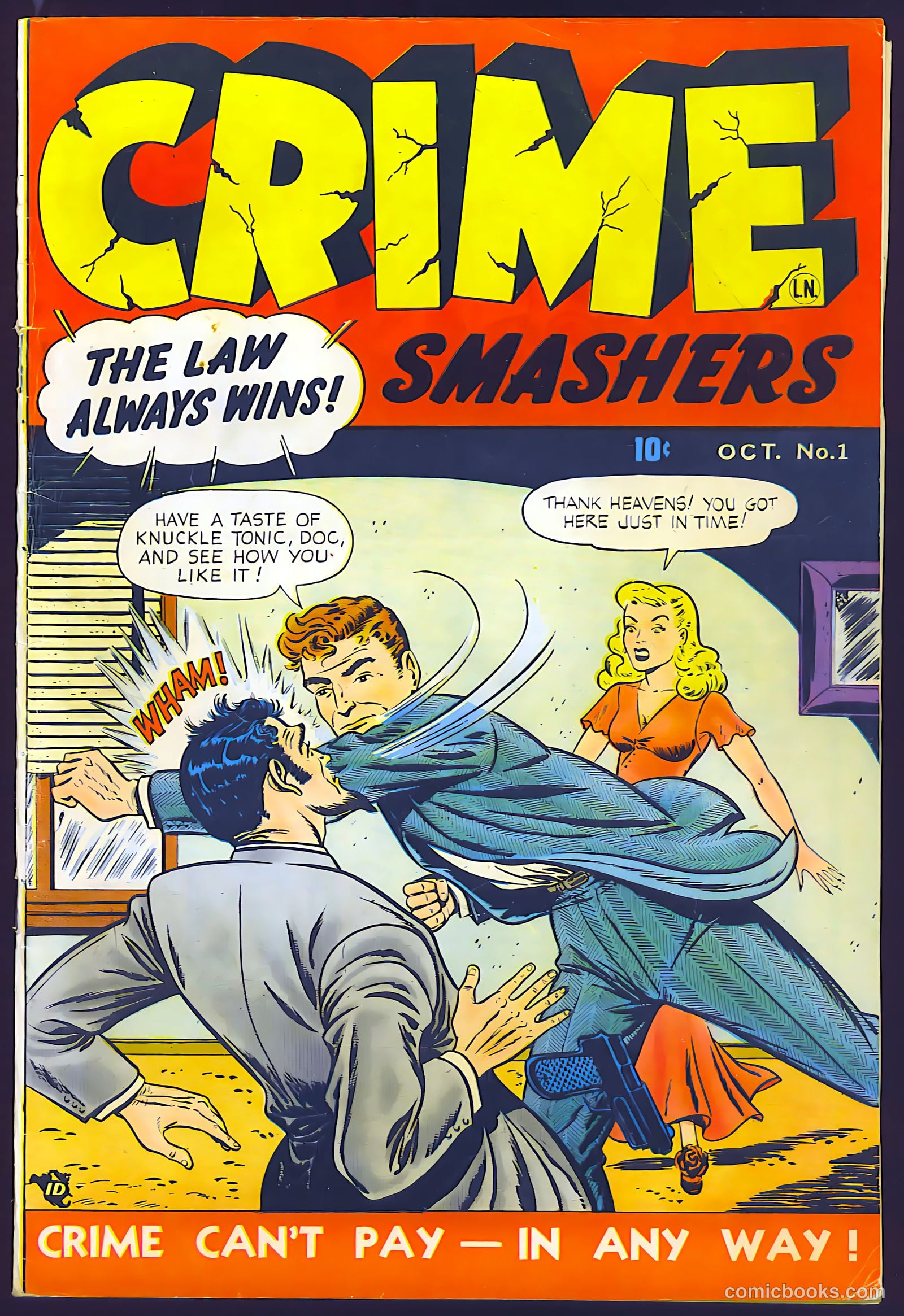 Crime Smashers #1 — page 1 of 33