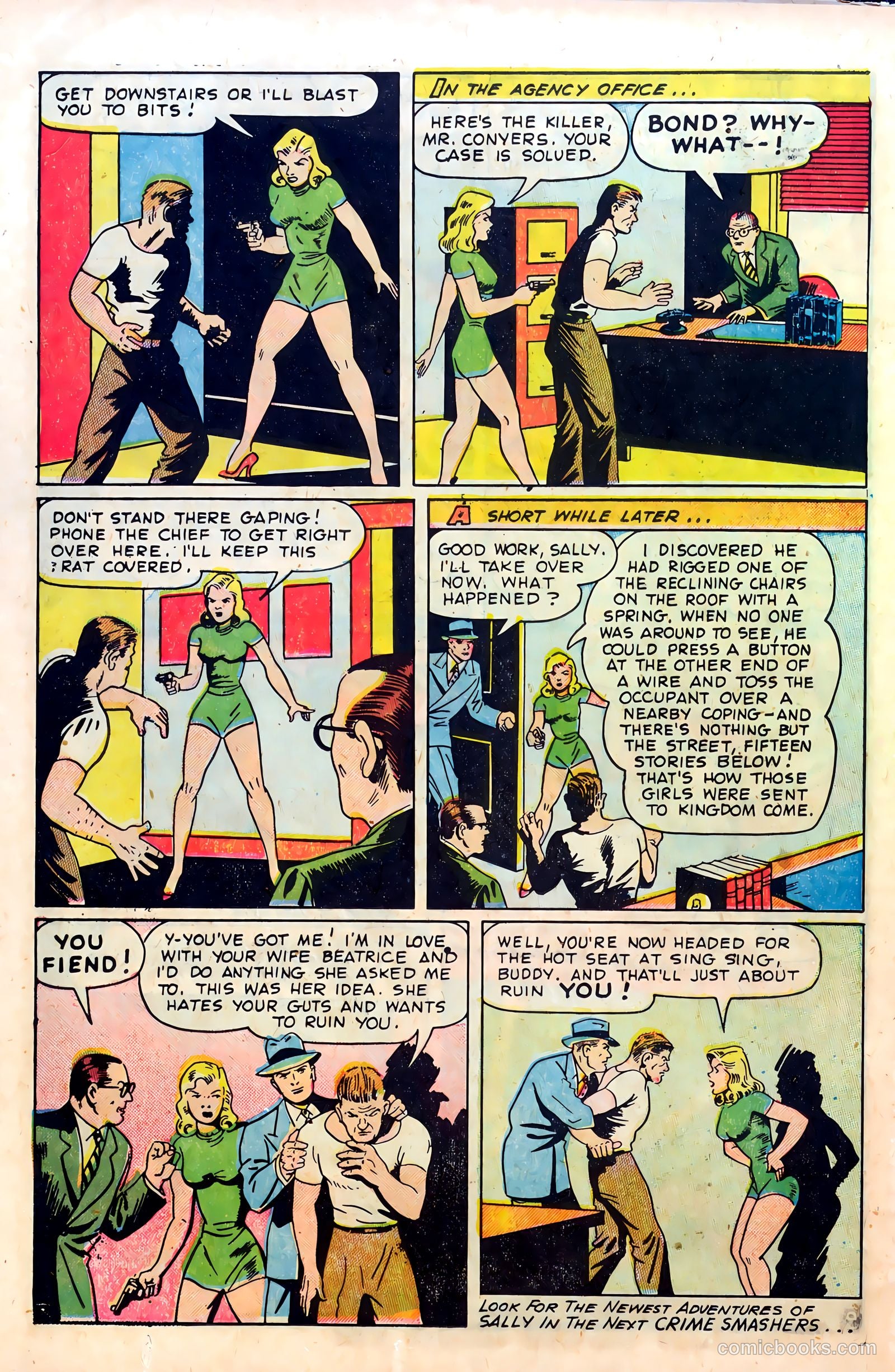 Crime Smashers #12 — page 22 of 36