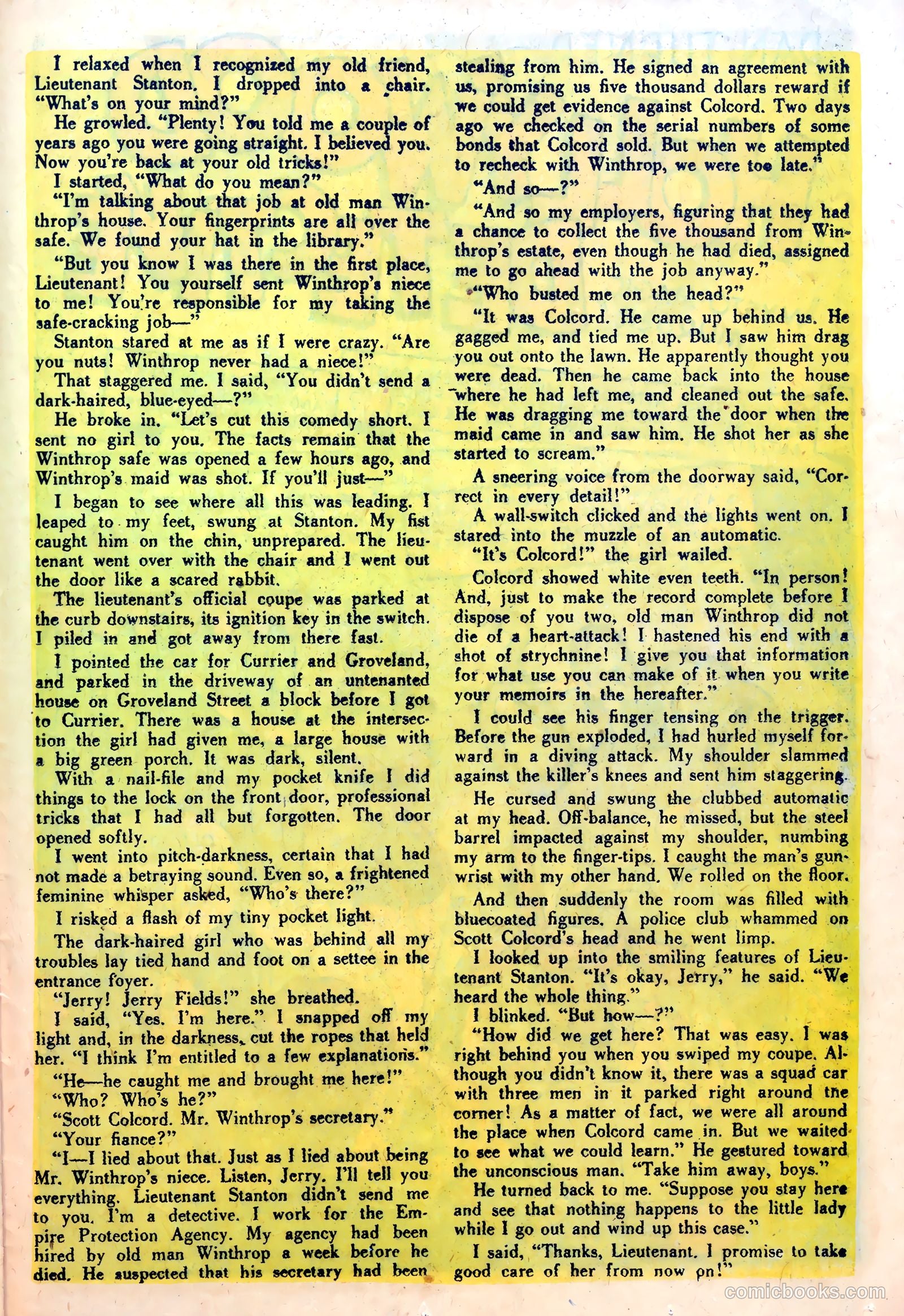 Crime Smashers #12 — page 25 of 36