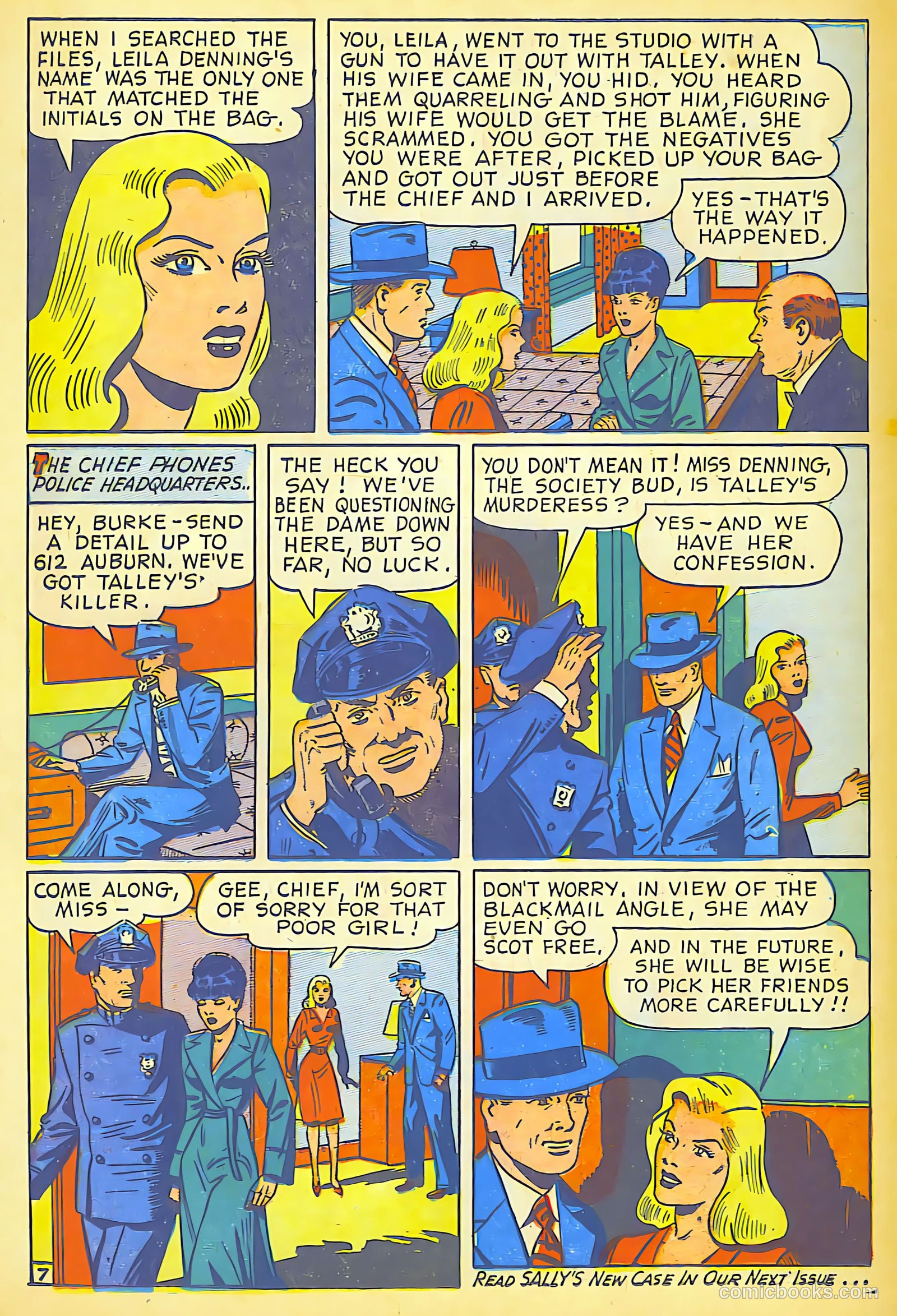 Crime Smashers #13 — page 21 of 29