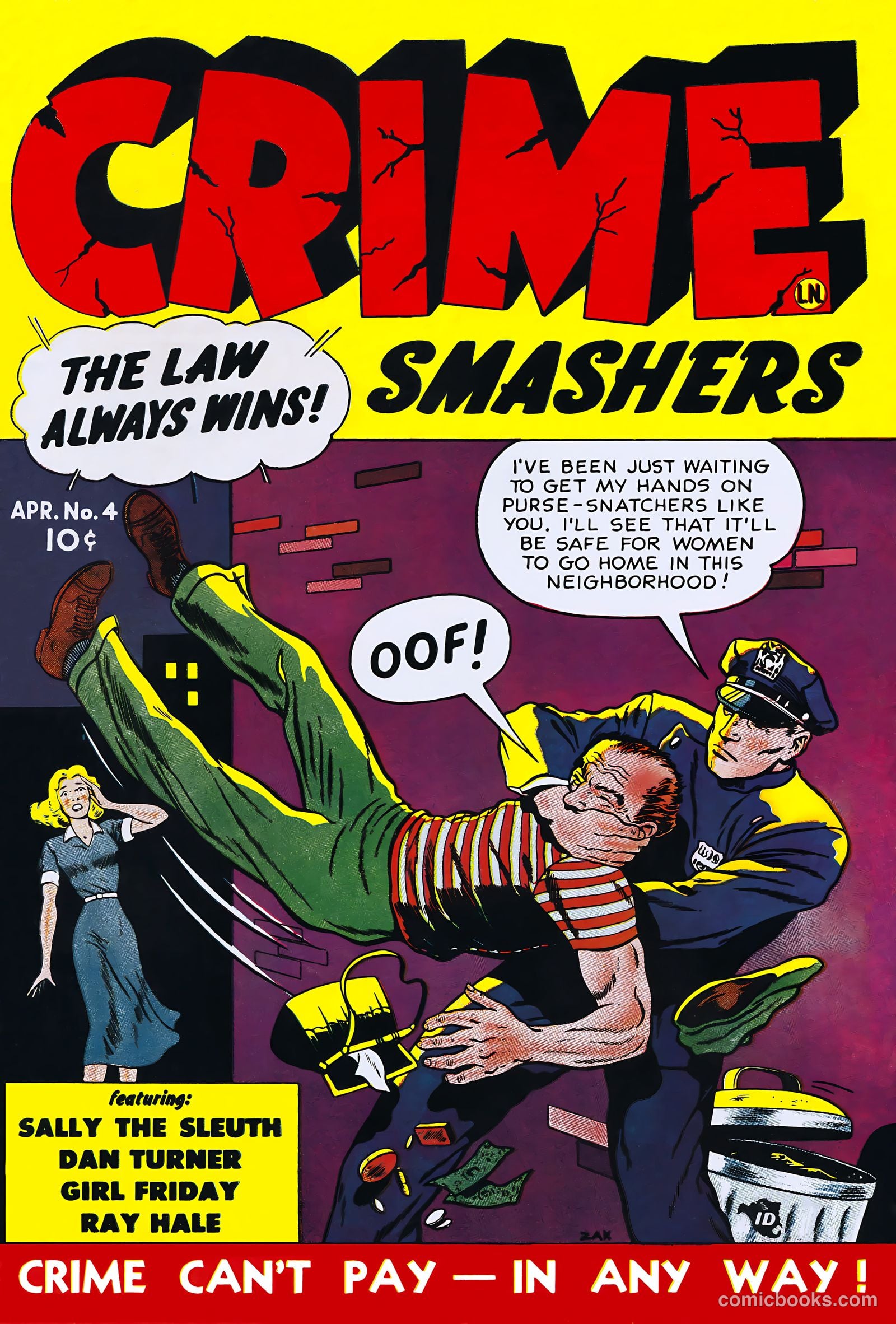 Crime Smashers #4 — page 1 of 36