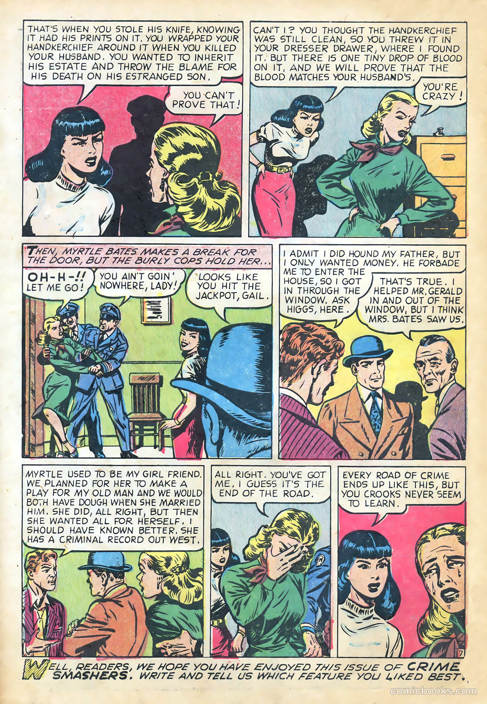 Crime Smashers #4 — page 34 of 36