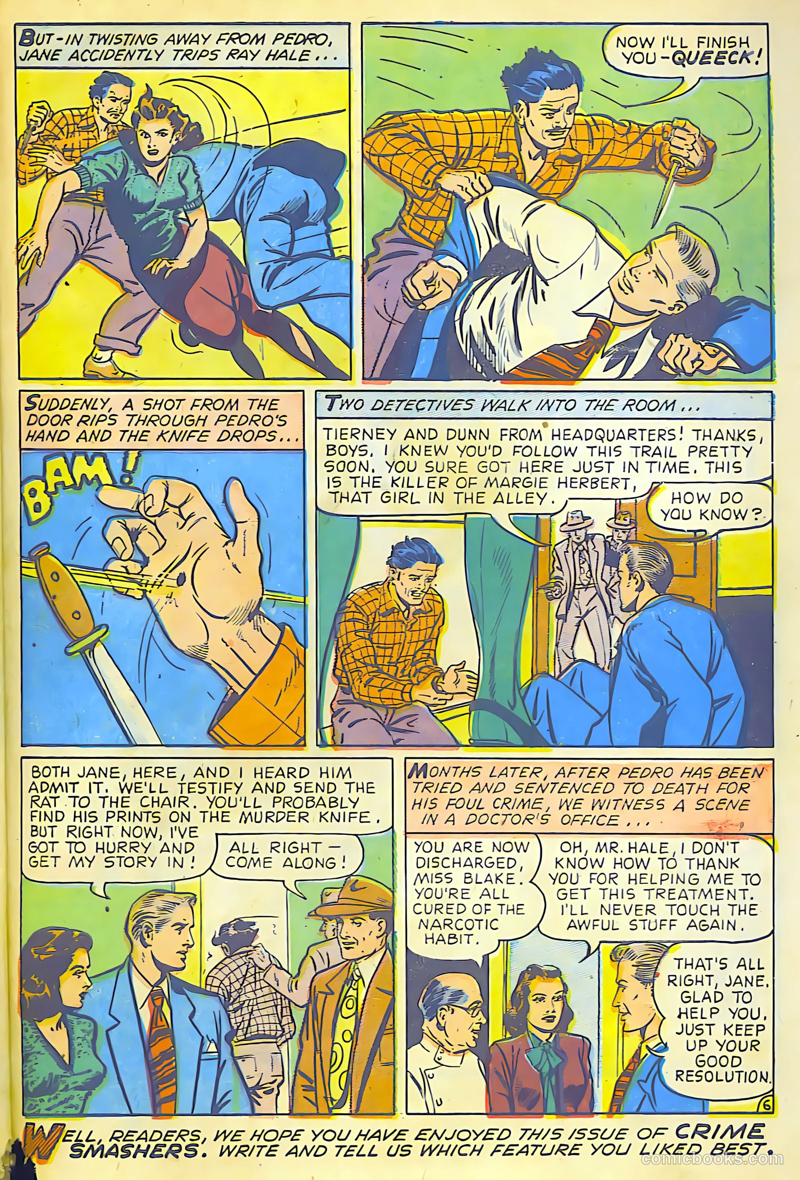Crime Smashers #7 — page 30 of 30