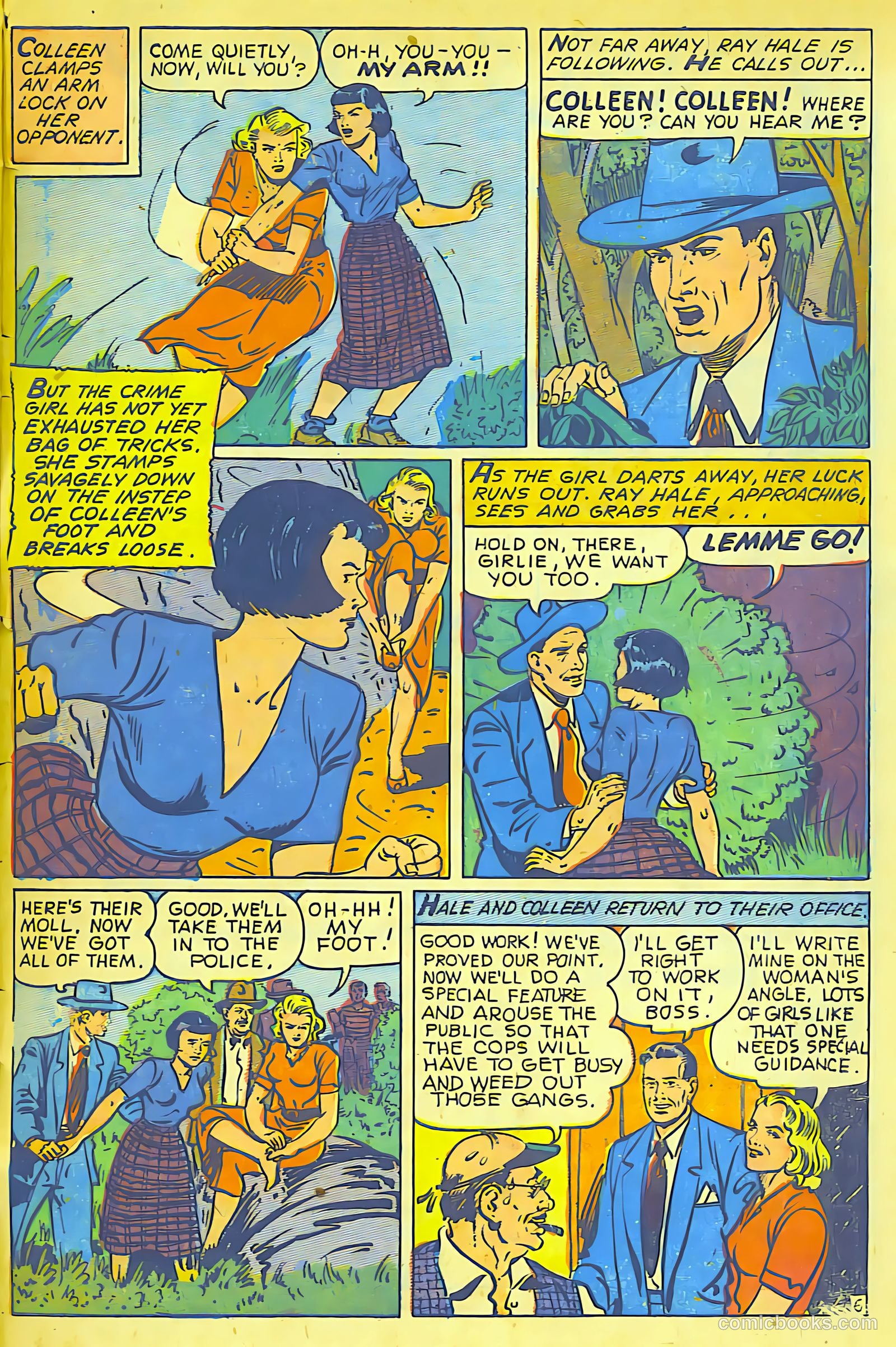 Crime Smashers #8 — page 30 of 31